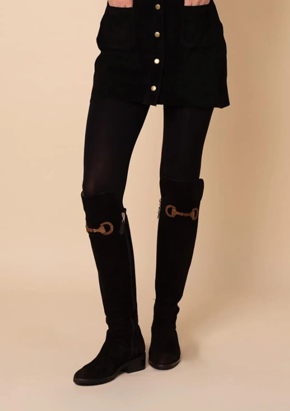 Cavalia Flat Boots | Suede - RönnerBoots35