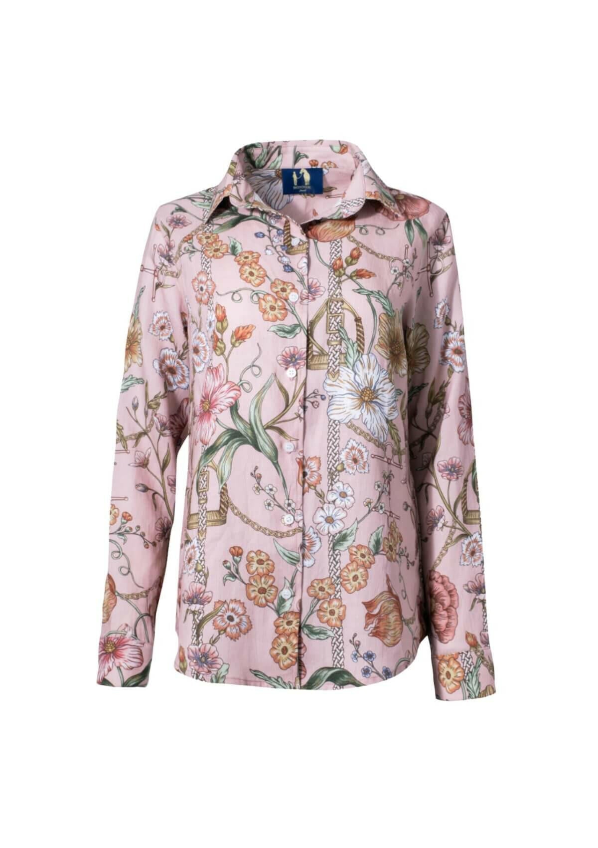 Classic Linen Shirt | Botany Rose - RönnerShirtsXS