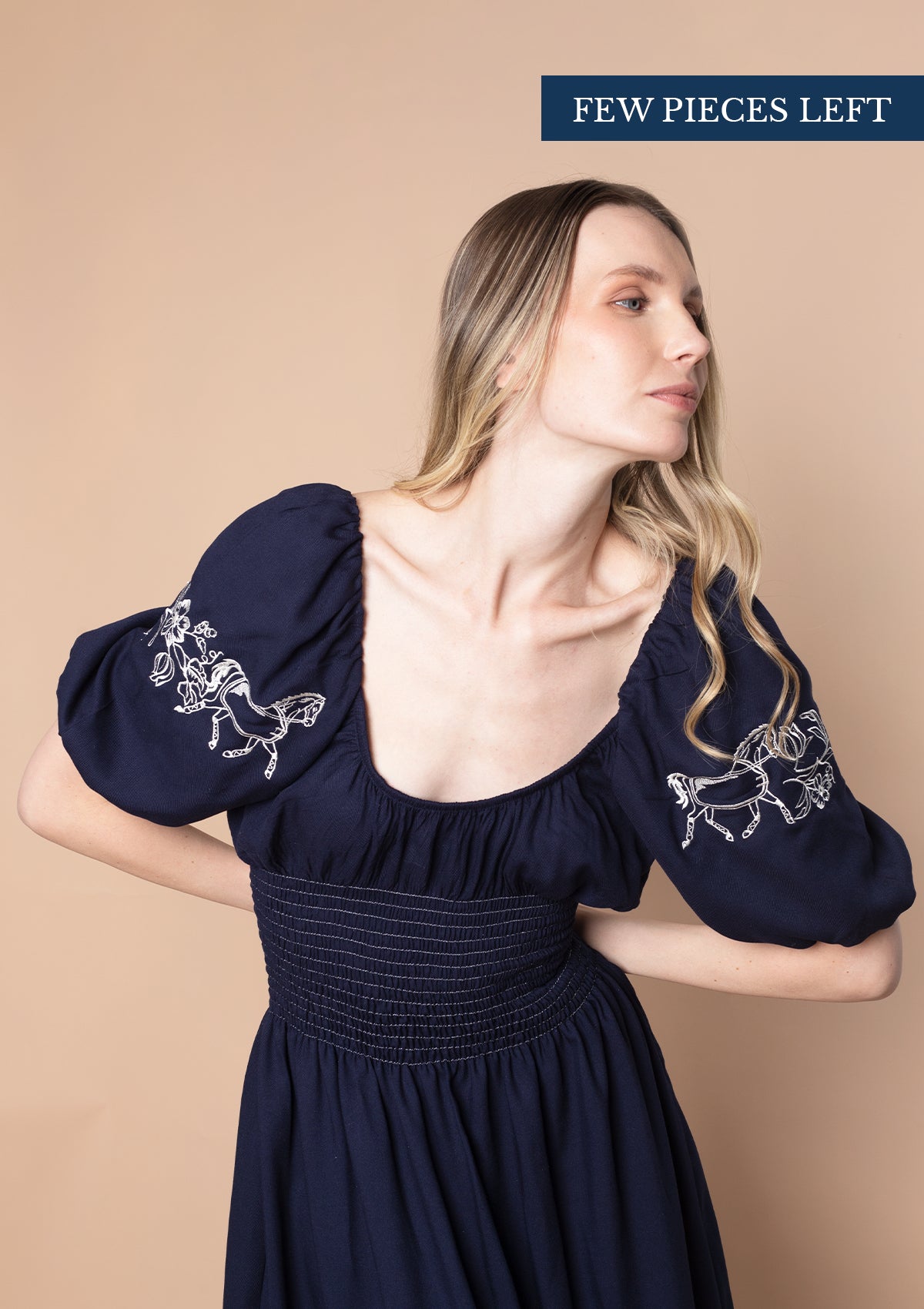 Faith Dress | Navy