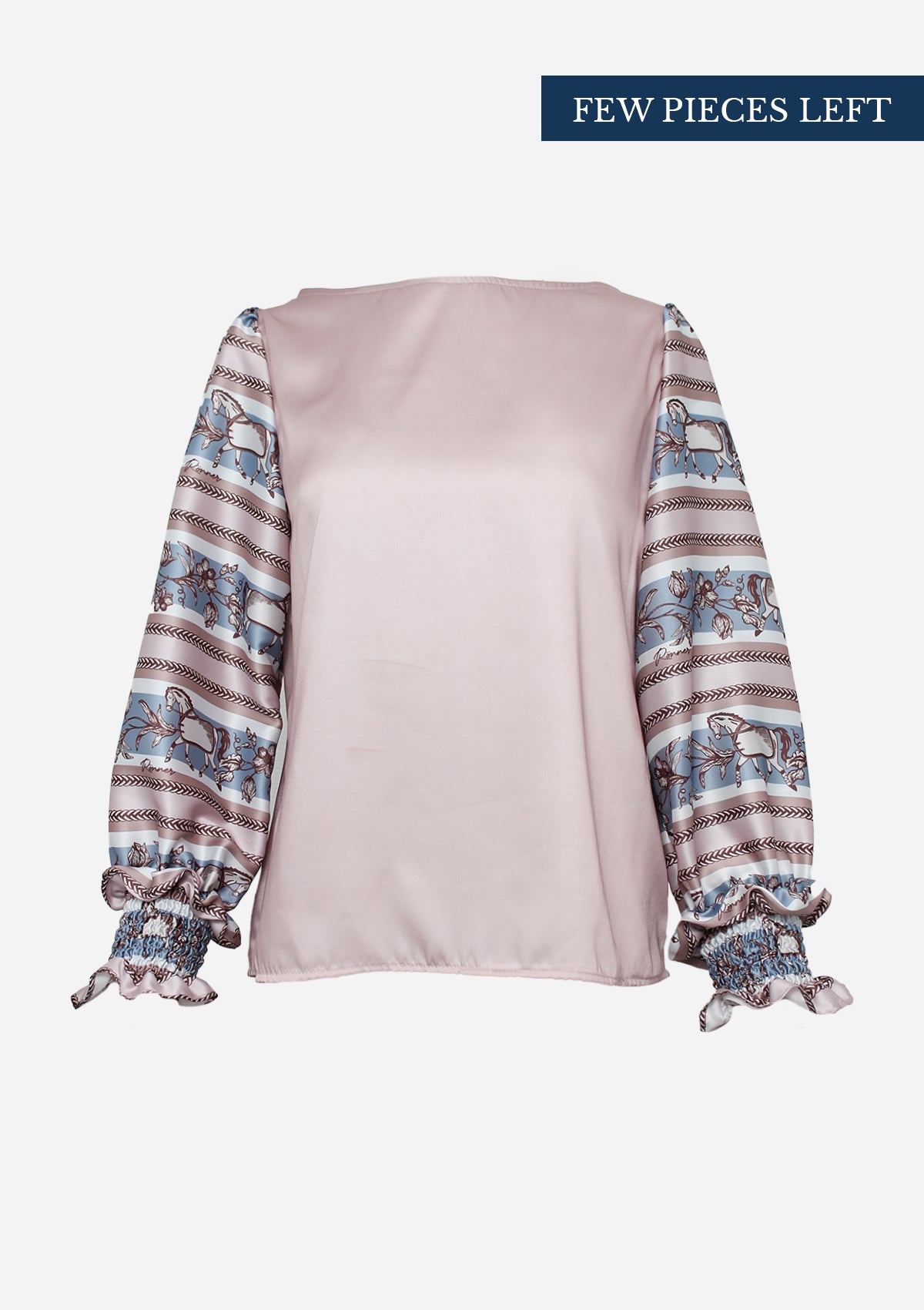 Dancing Horses Blouse | Rose