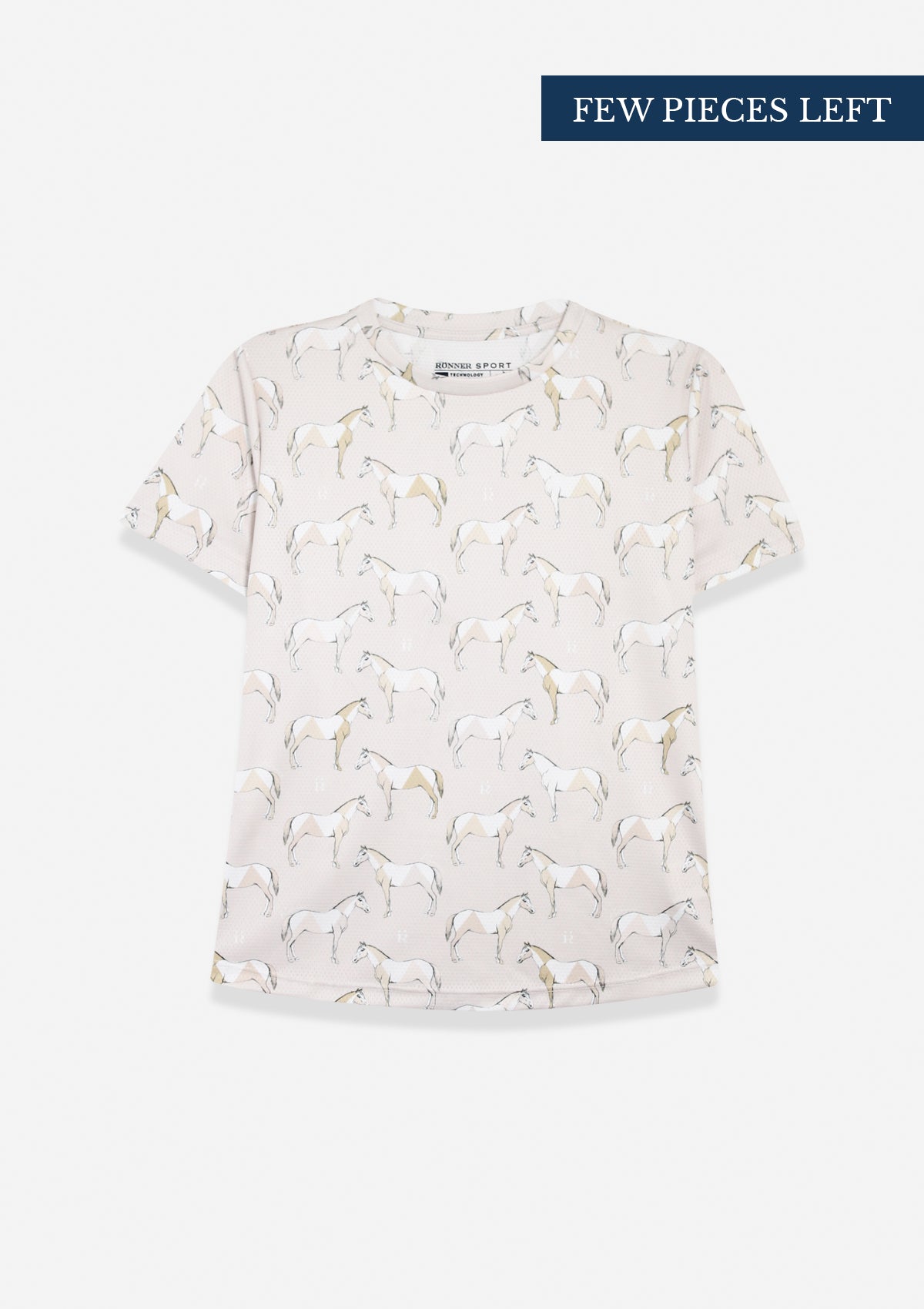 Nora T-Shirt | Minigeo Print | Beige