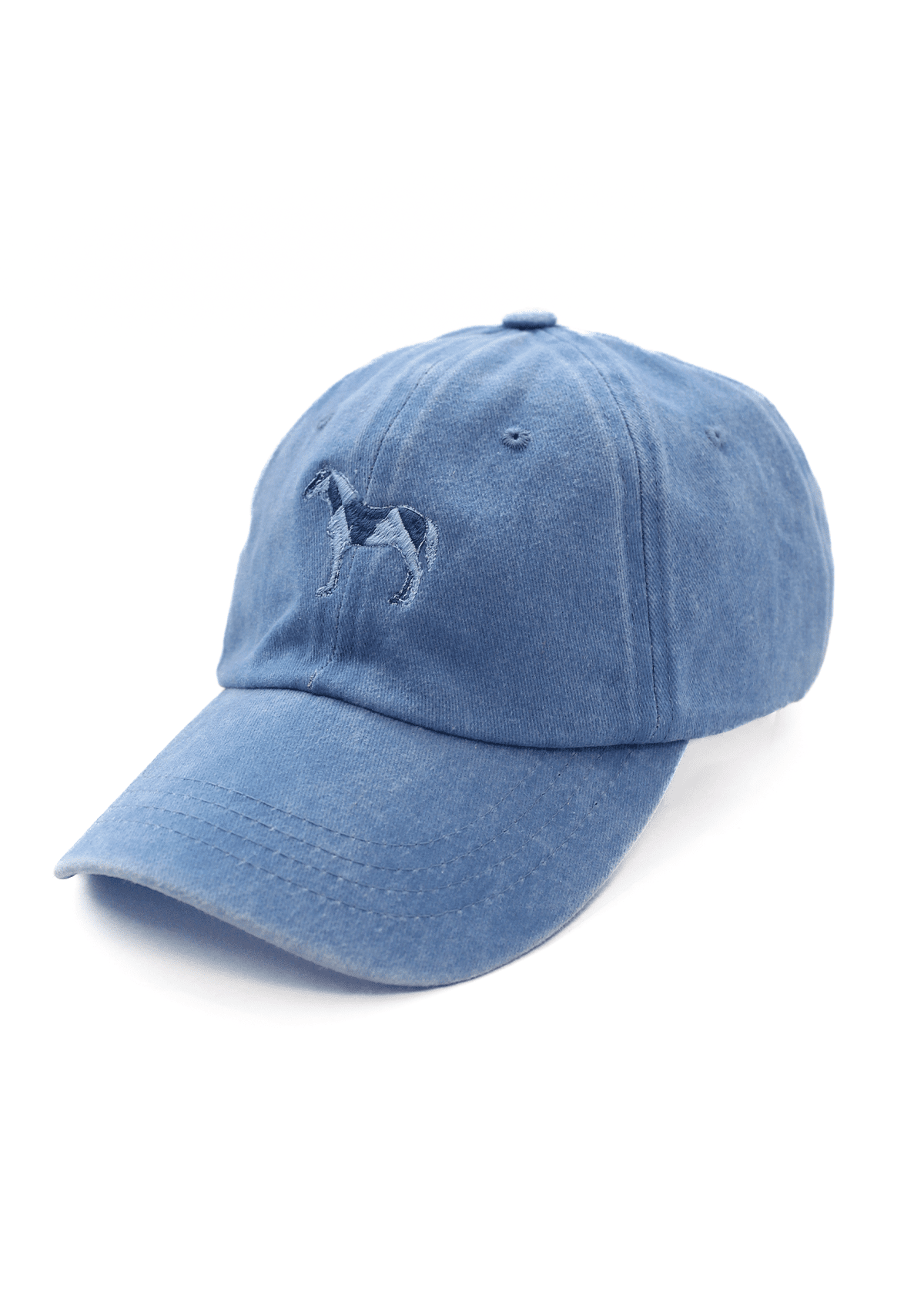 Equestrian Cotton Geo Horses Cap | Royal Blue - RönnerClothingRoyal Blue