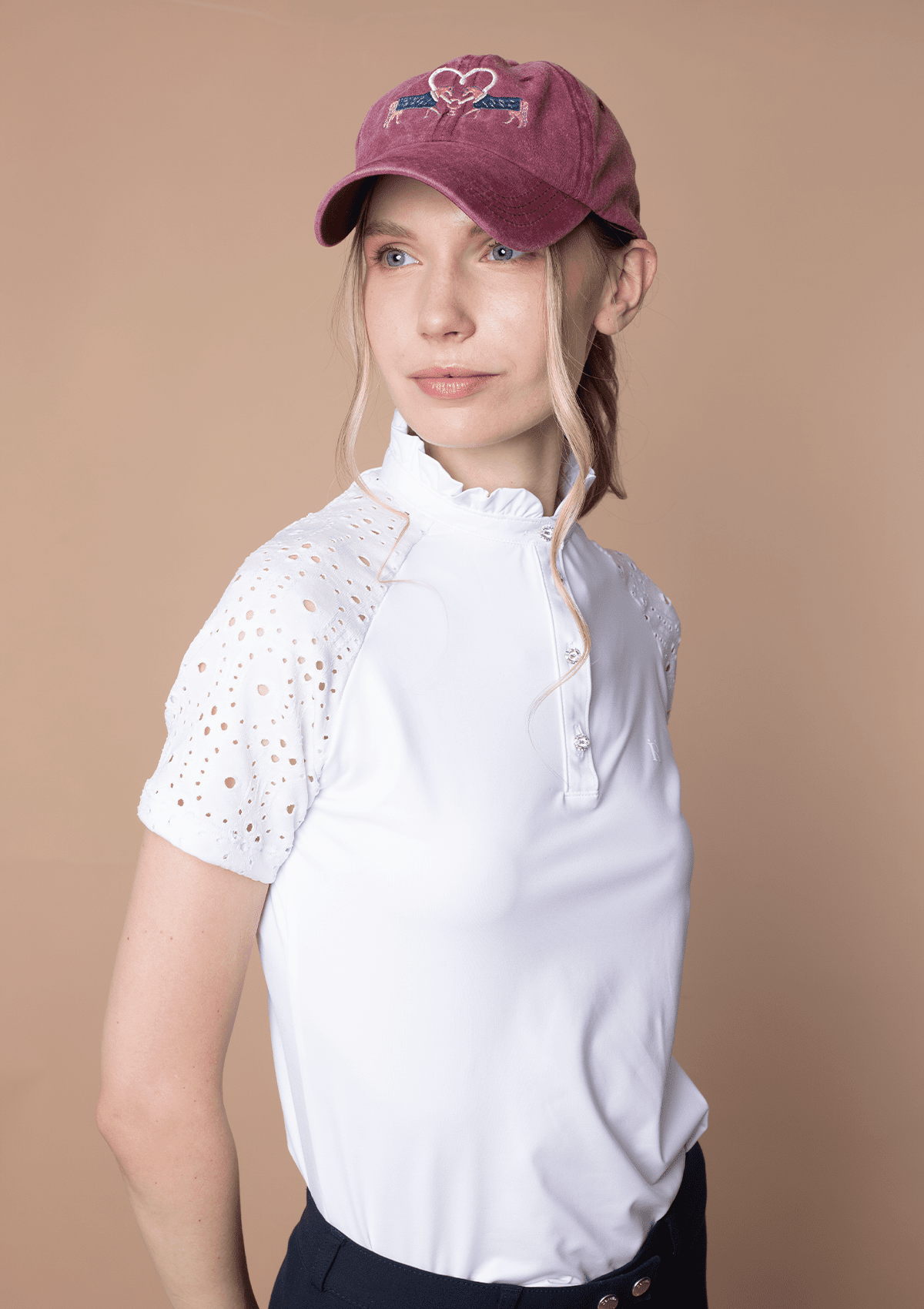 Equestrian Cotton Love Horses Cap | Mint Rose - RönnerClothingMint Rose