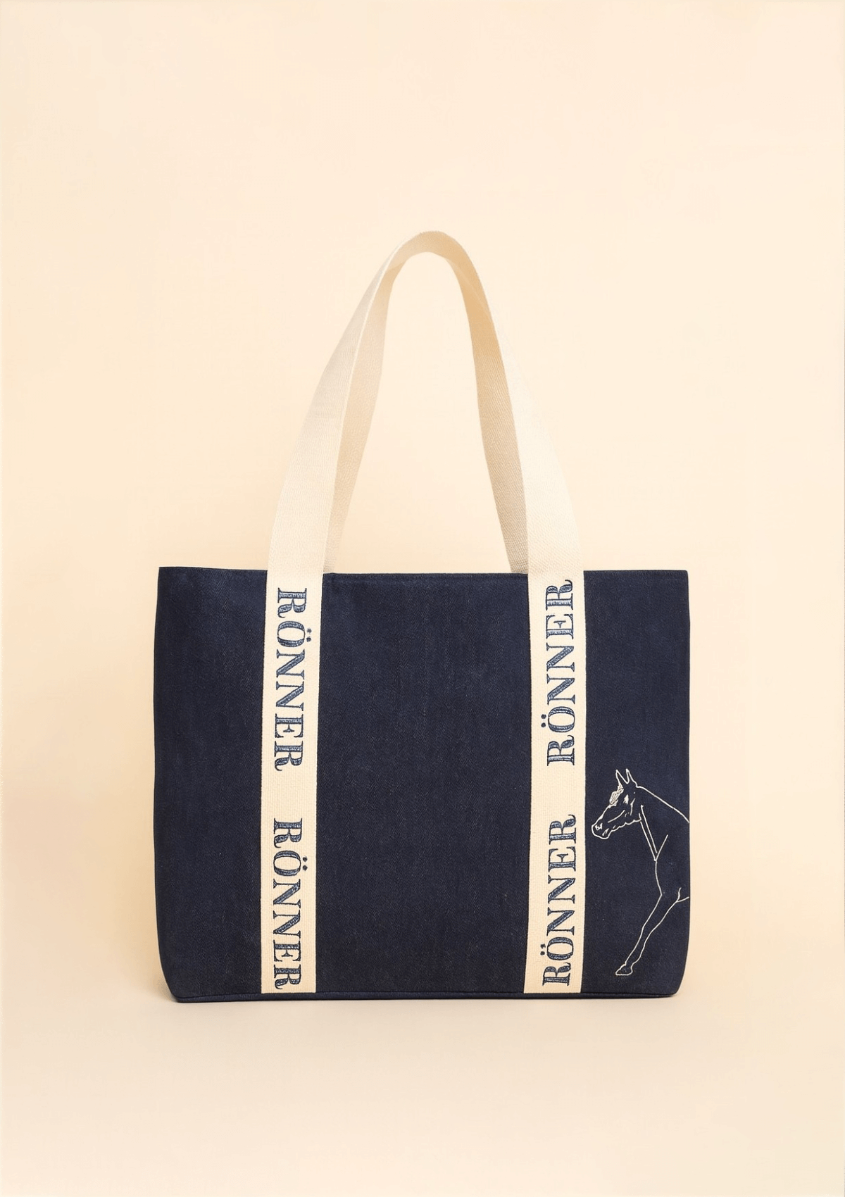 Oversized Equestrian Tote