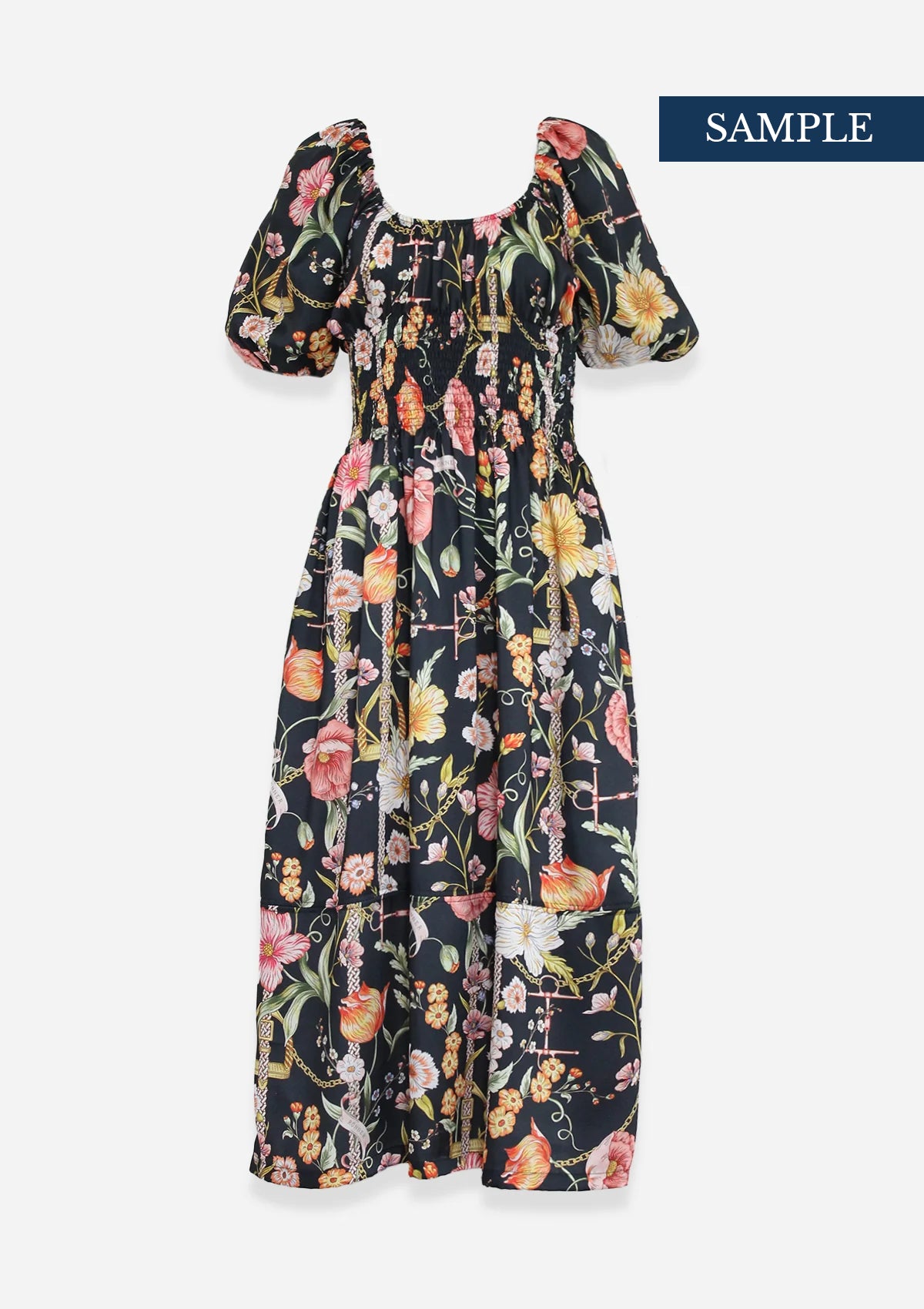 Fleurit Dress | Botany Print Nocturne | Extra 20% OFF