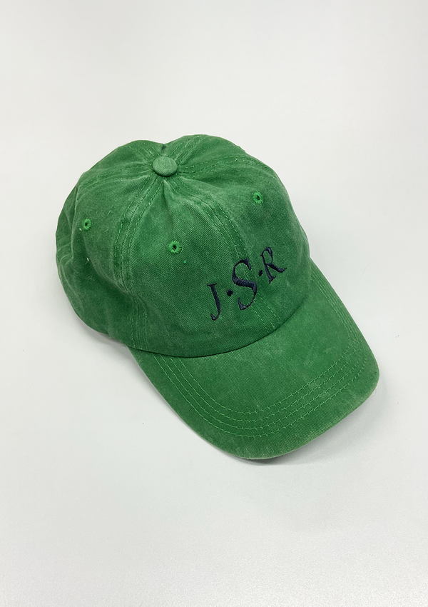 The Monogram Cap | Forest Green