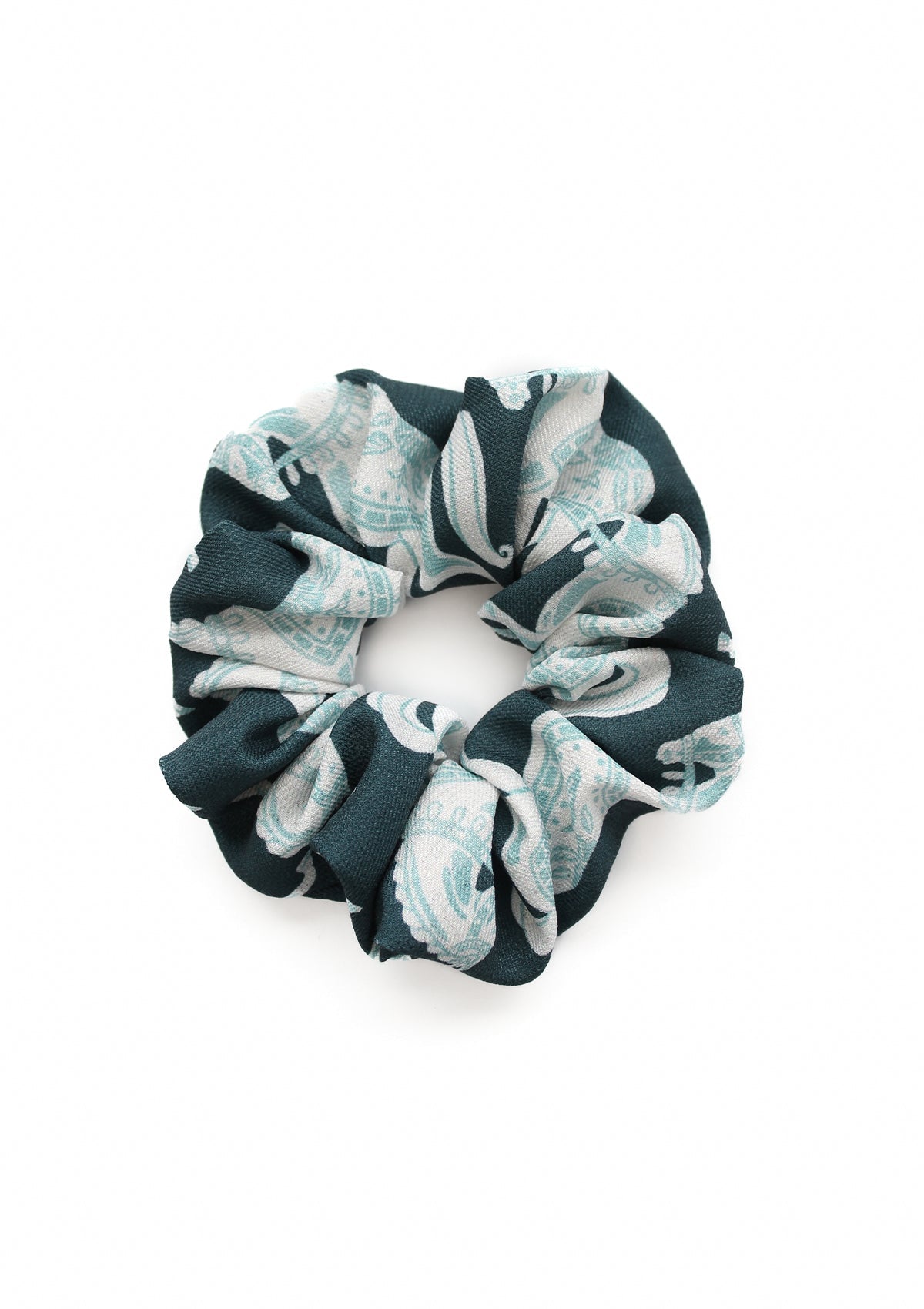Hair Scrunchie Blossomare Print - RönnerScrunchiesCrystal