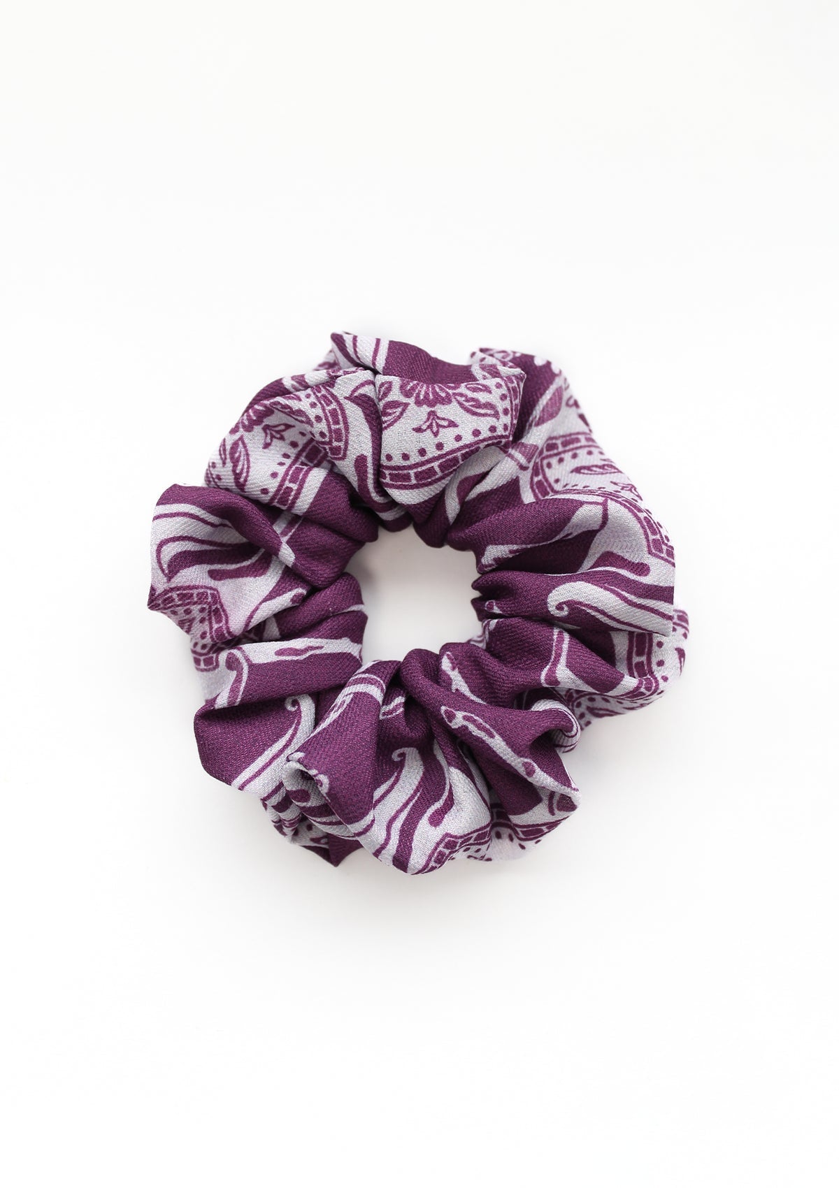 Hair Scrunchie Blossomare Print - RönnerScrunchiesMulberry