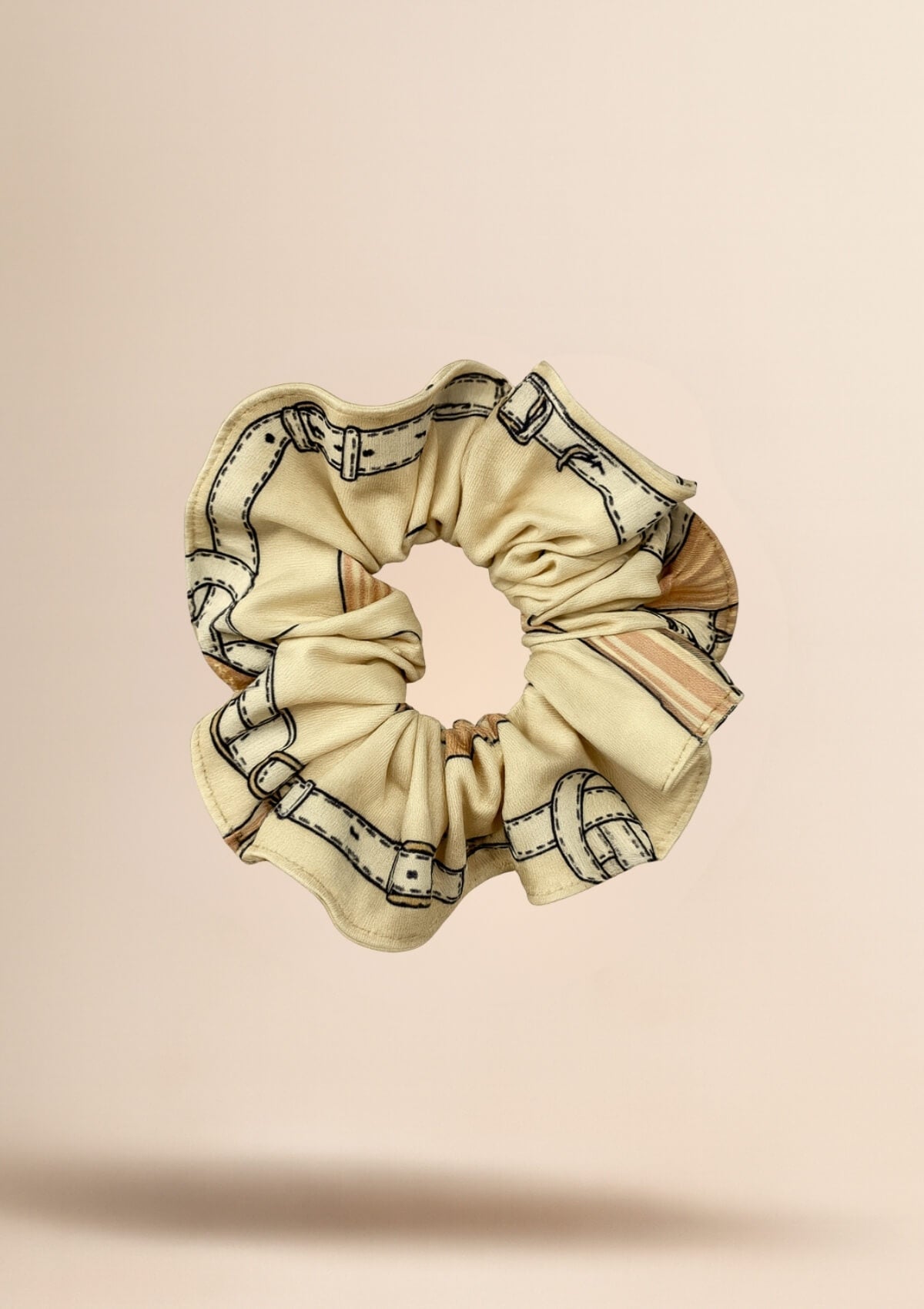 Hair Scrunchie | Jubilea Print - RönnerChampagne