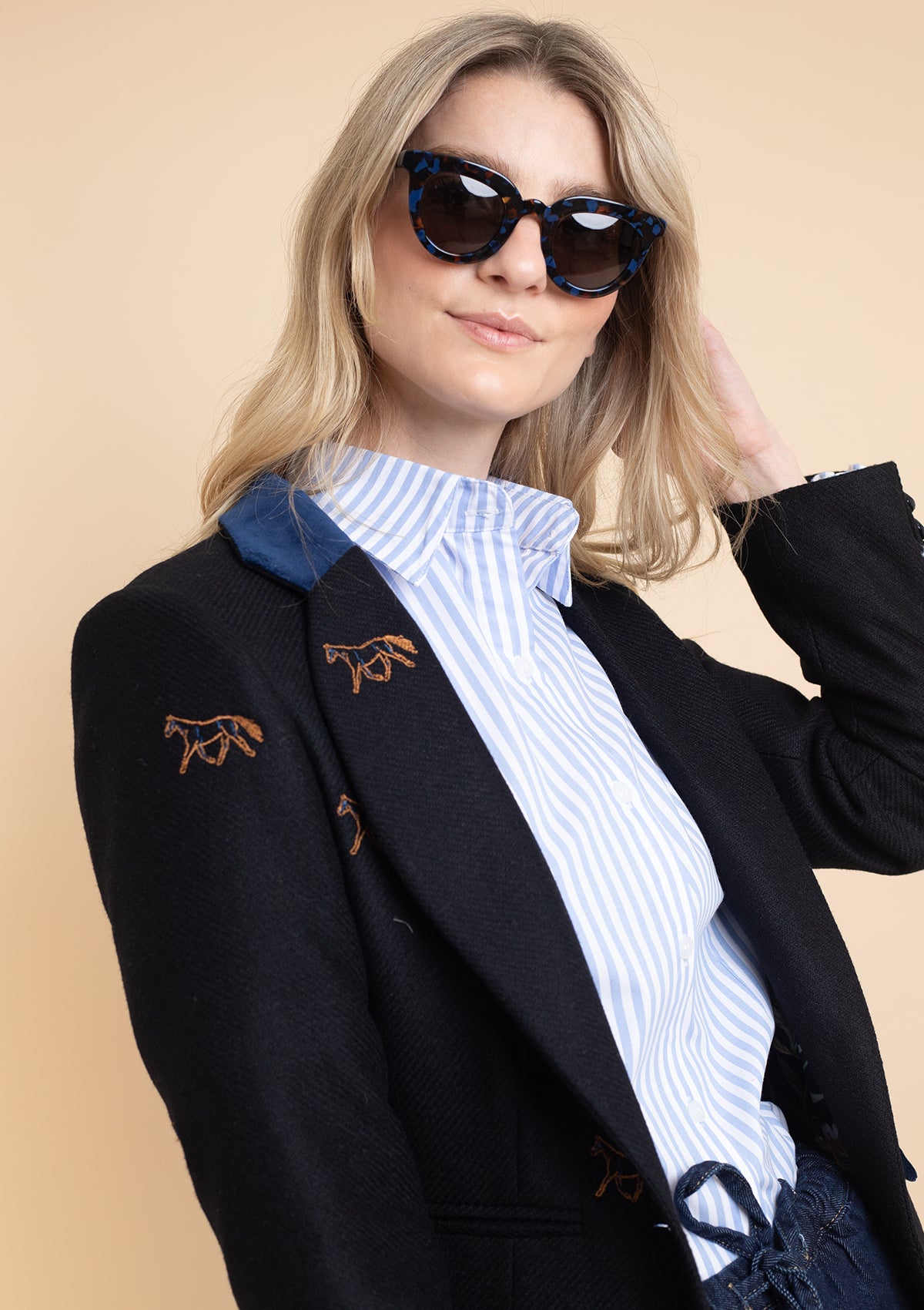 Cavaletti Embroidered Blazer