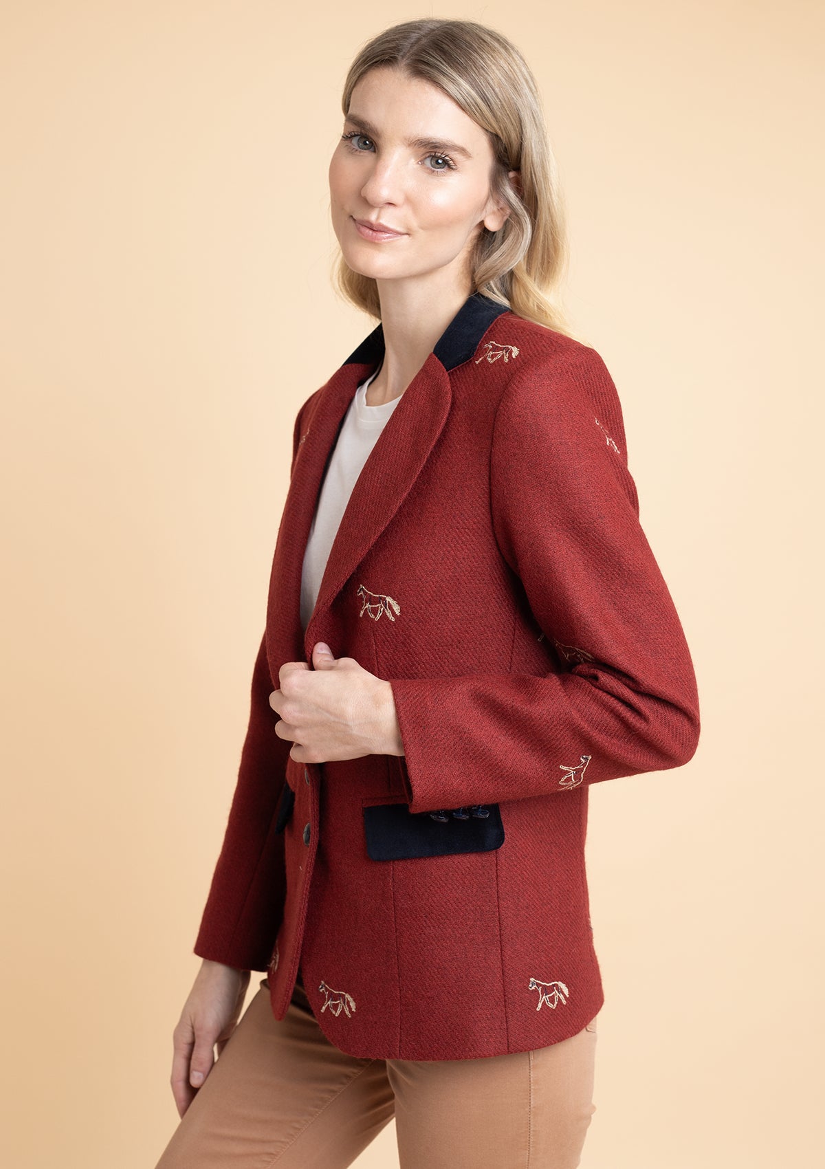 Cavaletti Embroidered Blazer