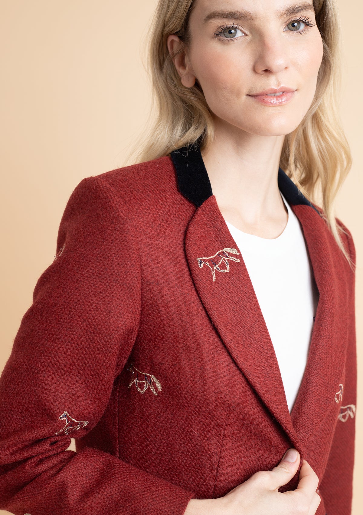 Cavaletti Embroidered Blazer