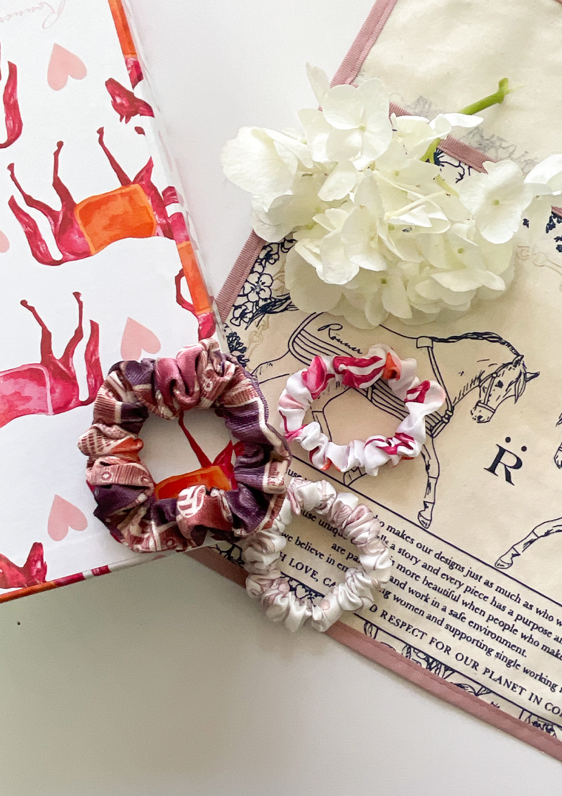 Rönner's Triple Threat Scrunchie Set Pink