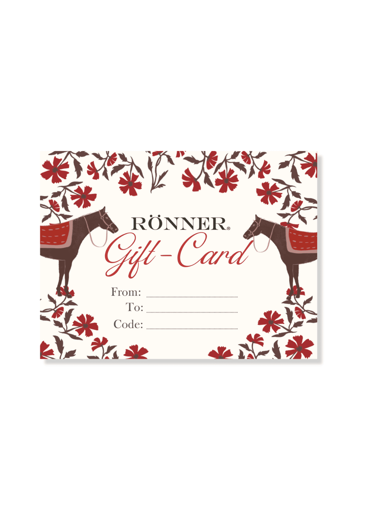 Instant Gift Cards - RönnerRönner Gift card 50.00
