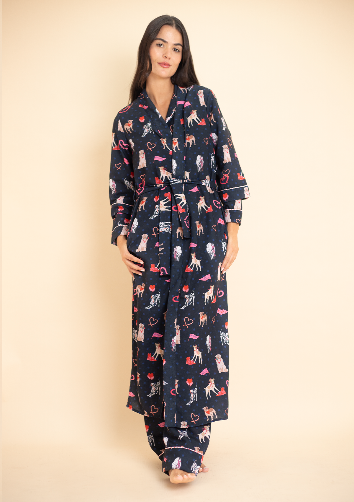 Loyal Luck Robe | Midnight Blue