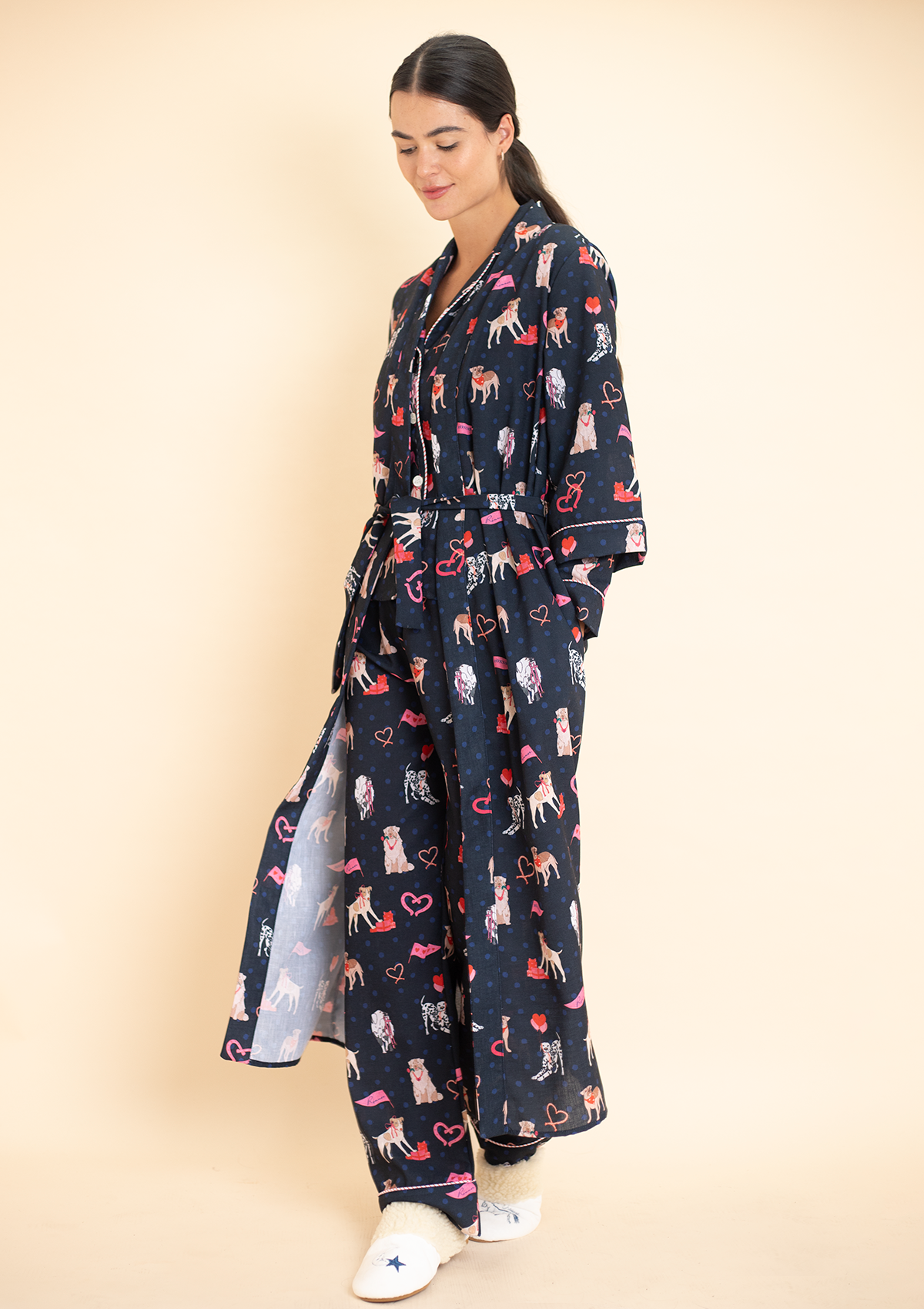 Loyal Luck Robe | Midnight Blue