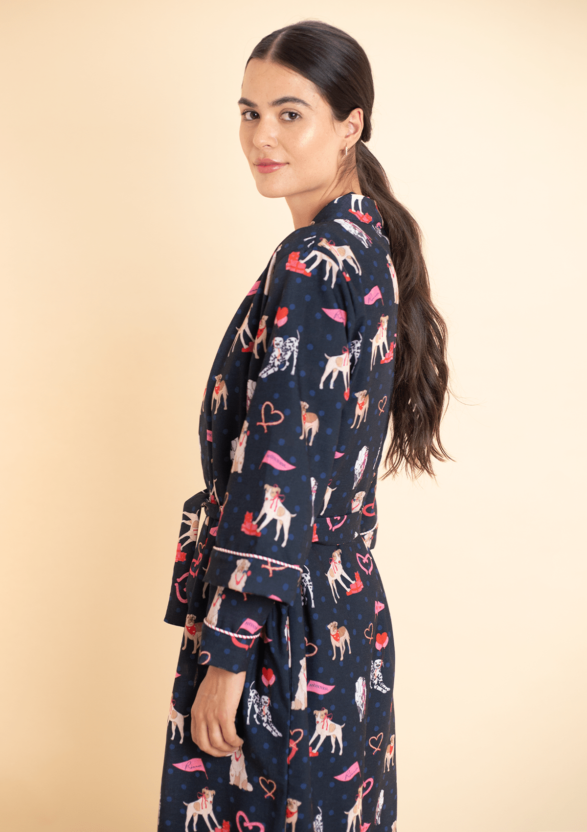 Loyal Luck Robe | Midnight Blue - RönnerPajamasM