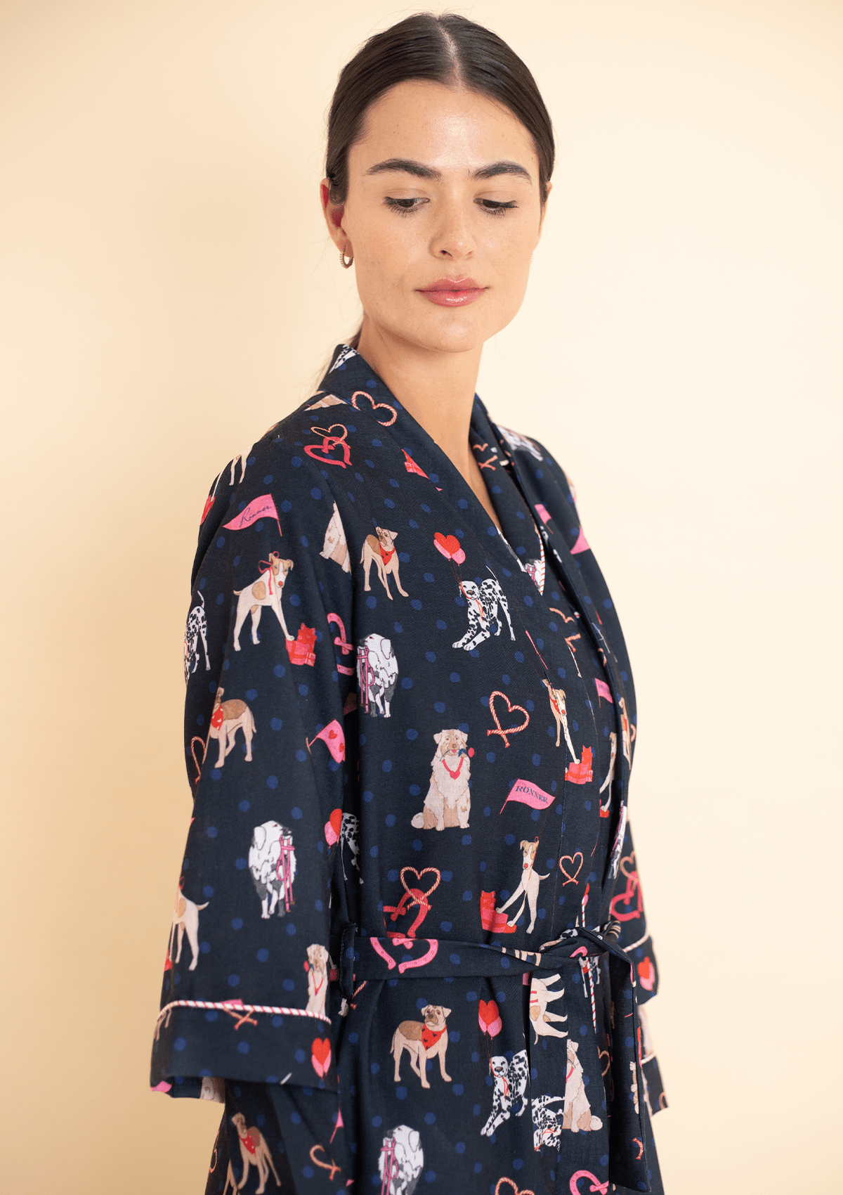 Loyal Luck Robe | Midnight Blue - RönnerPajamasM