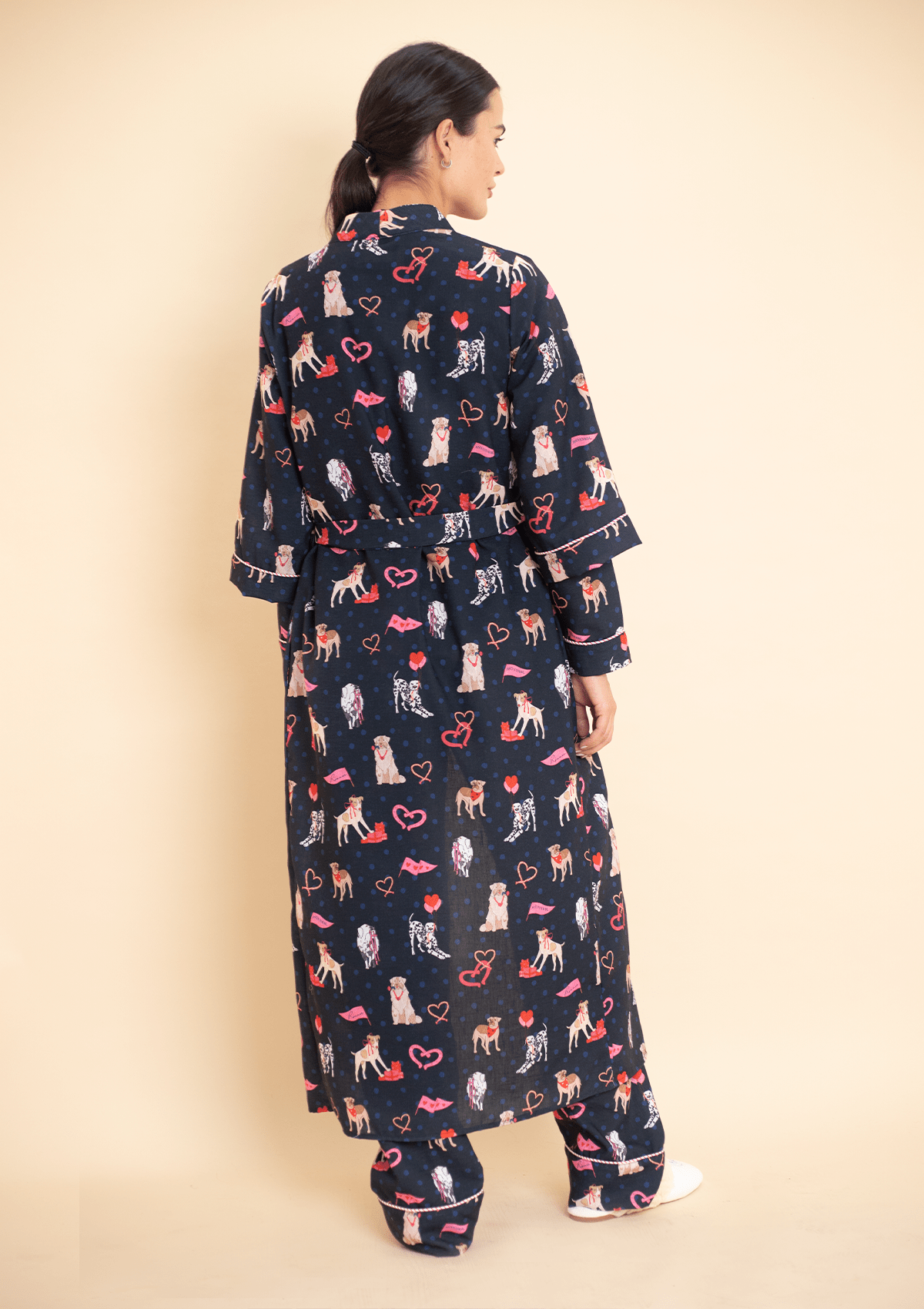 Loyal Luck Robe | Midnight Blue - RönnerPajamasM