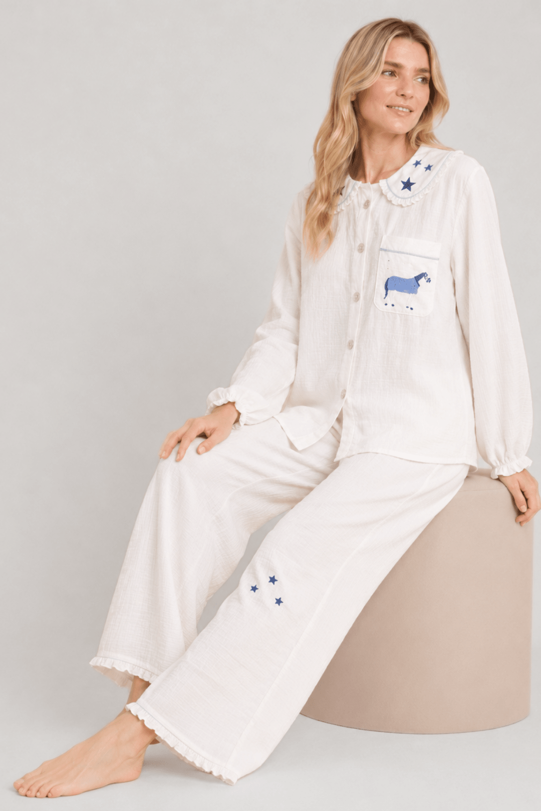 Lucky Horses Pajama Set - RönnerLong Sleeve SetXS