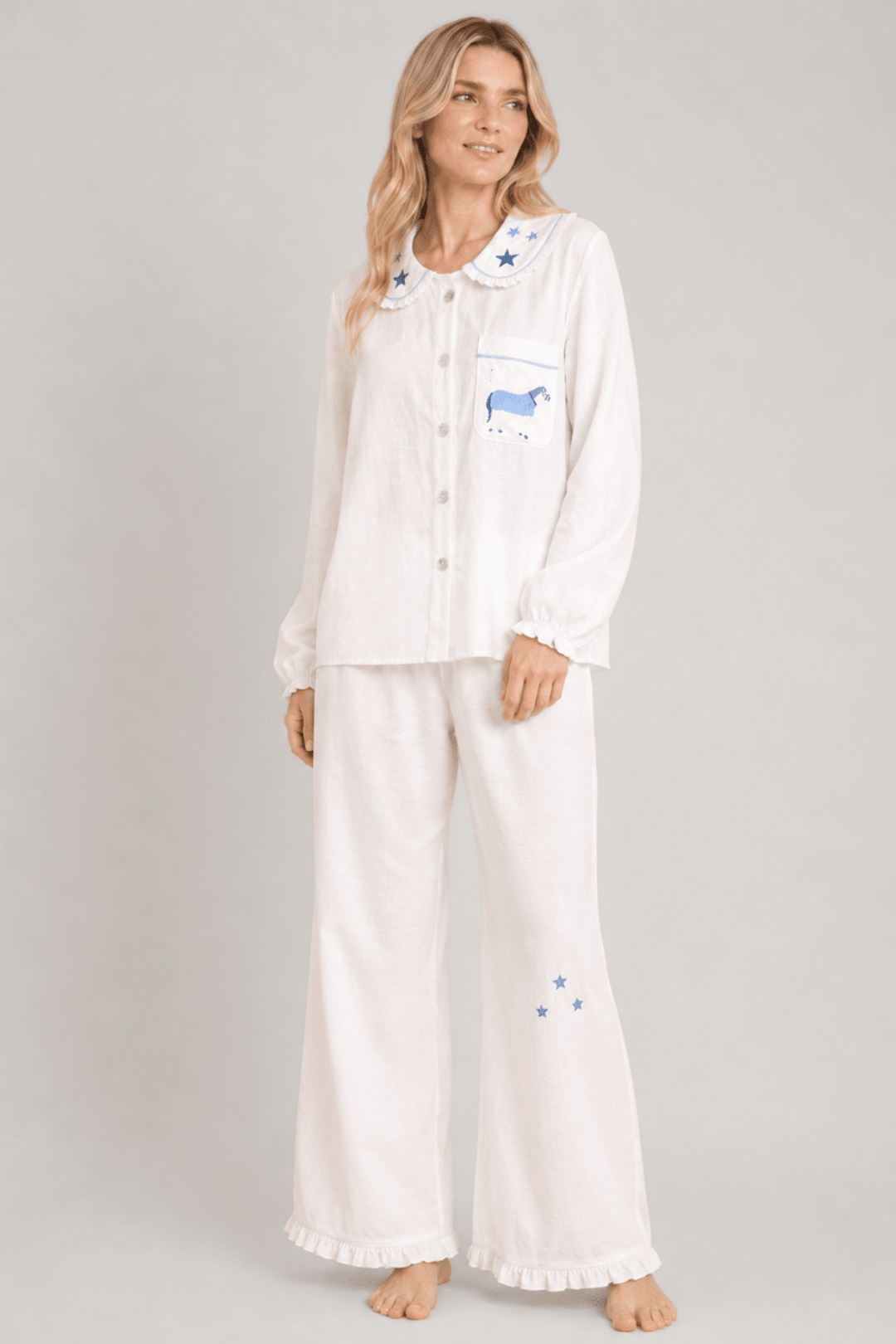 Lucky Horses Pajama Set - RönnerLong Sleeve SetXS