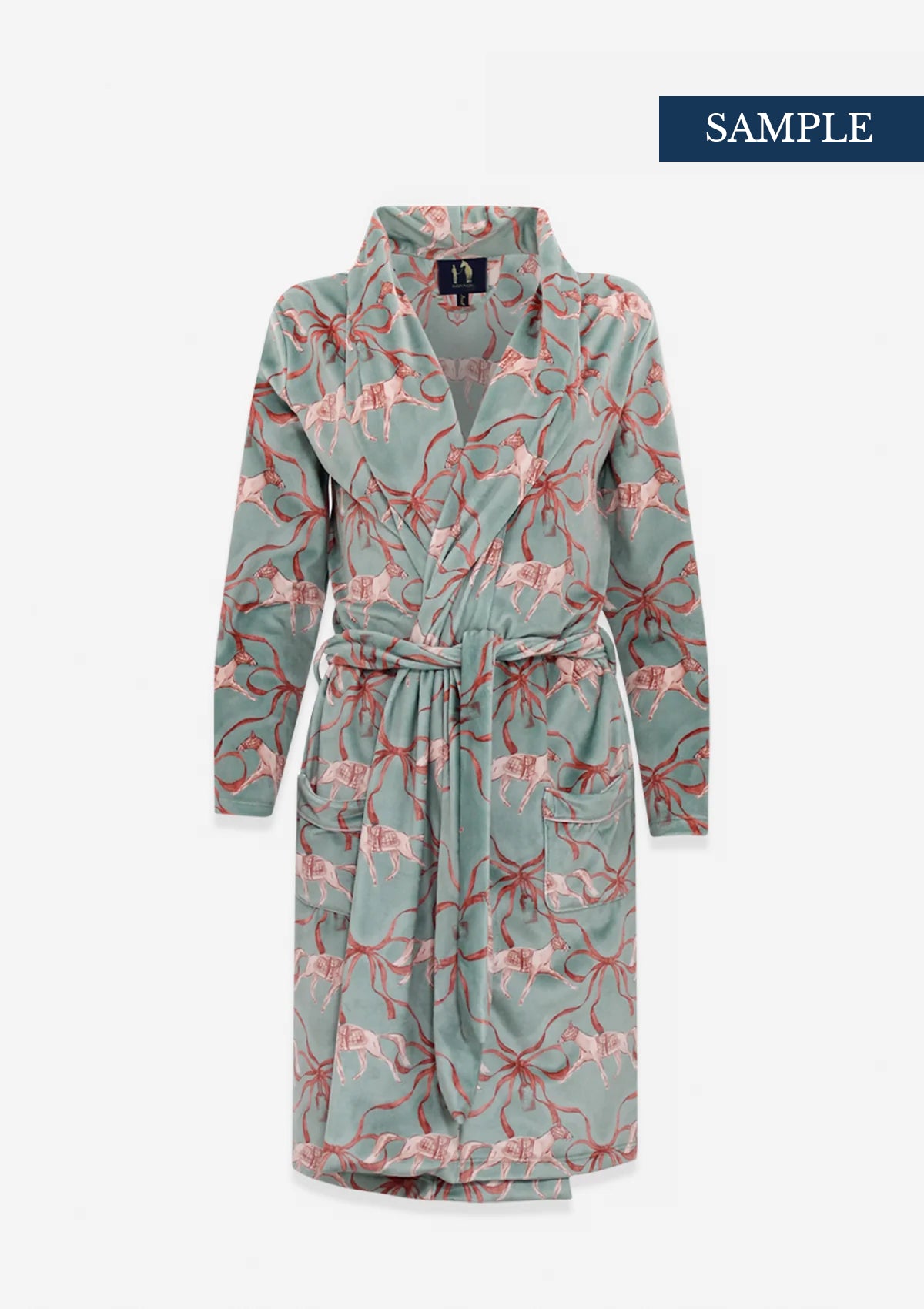 Lucky Ribbon Robe | Peppermint Dream