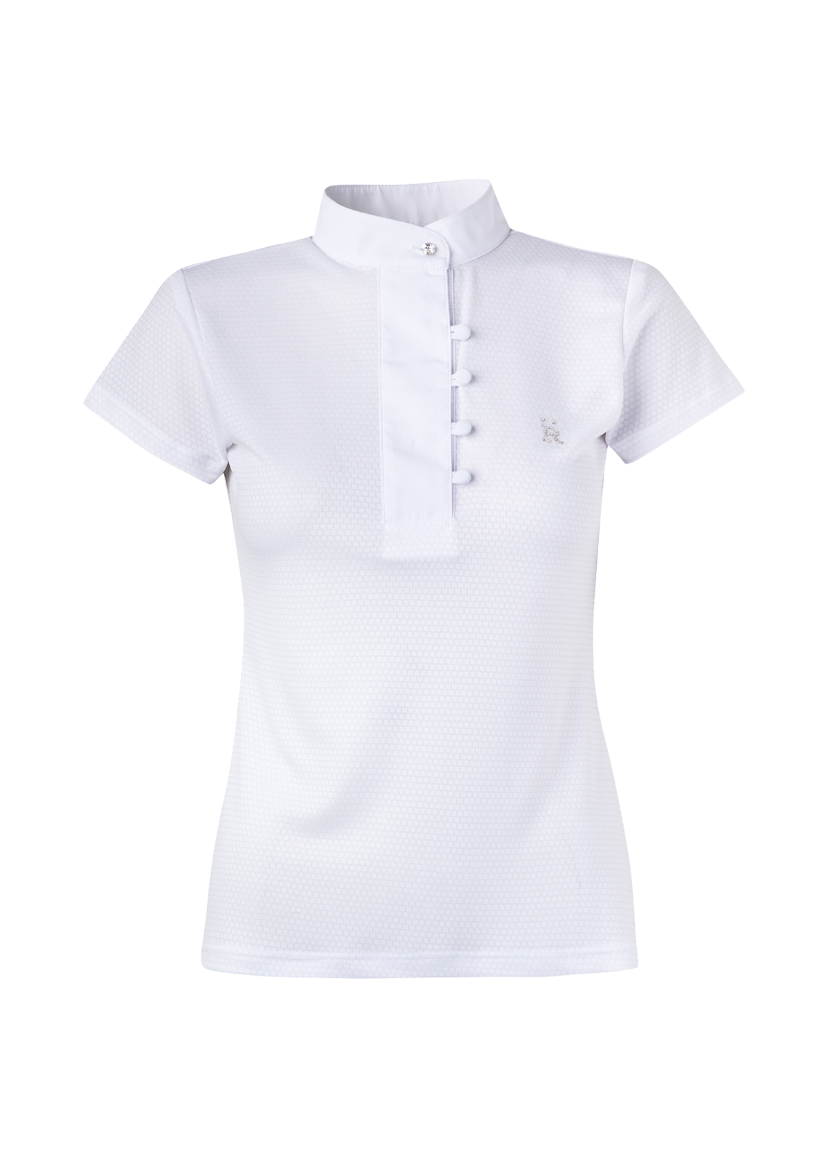 Perla Show Shirt | White - Only One Left