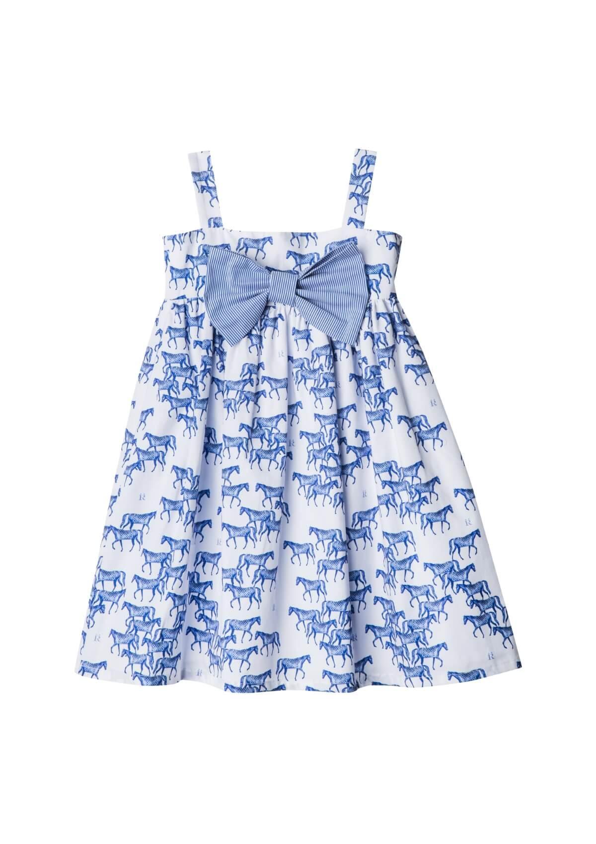 Miranda Dress | Mini Horse Print - RönnerDress2 yrs