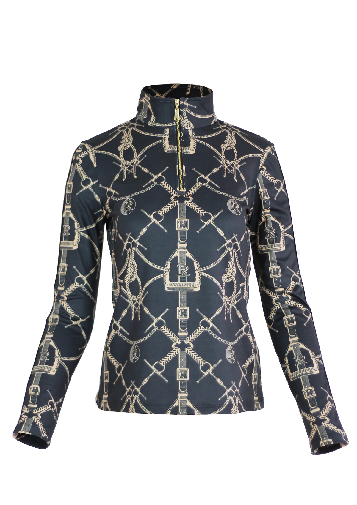 Kinetic Quarter-Zip | Medium-weight | Morsetti Noir