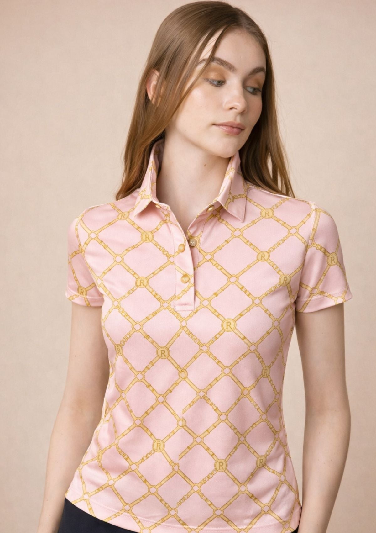 Mulberry Polo - Shirt | Short Sleeve | Beltina Print | - RönnerPolo ShirtXS