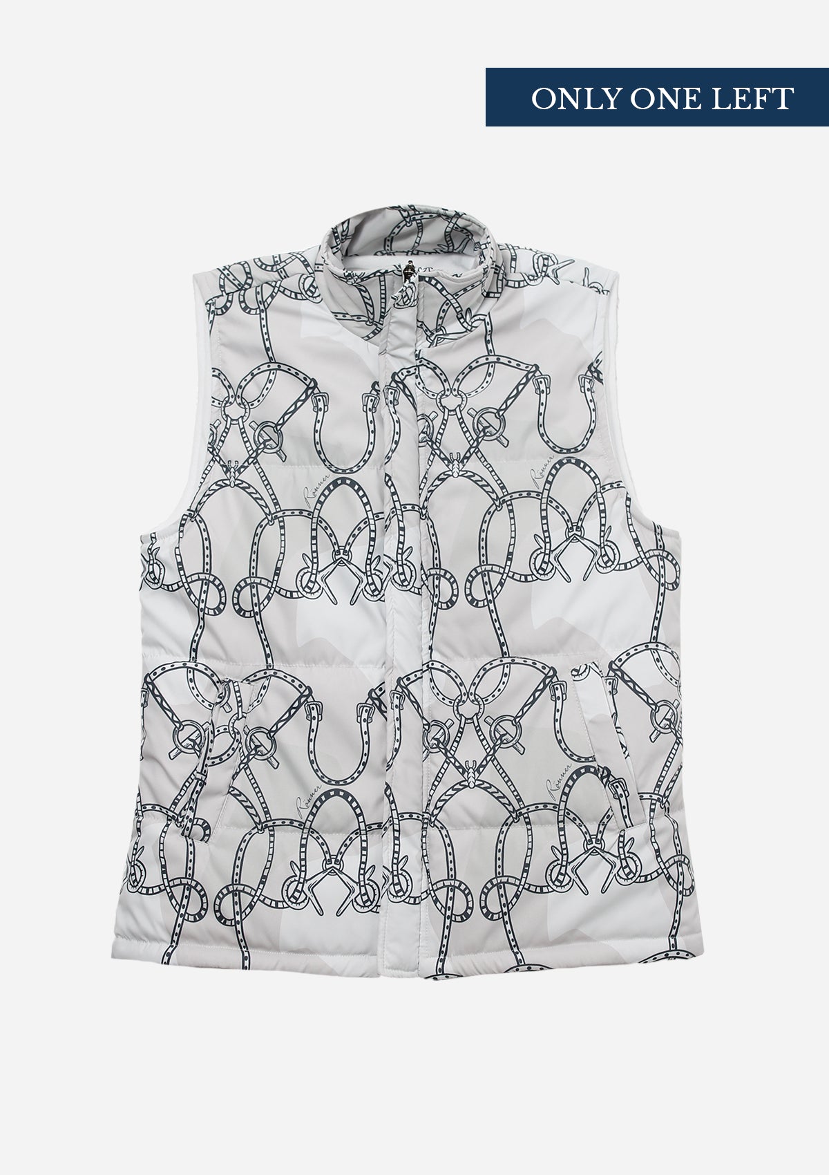 Mystic Vest | Saddlery Print | Cream