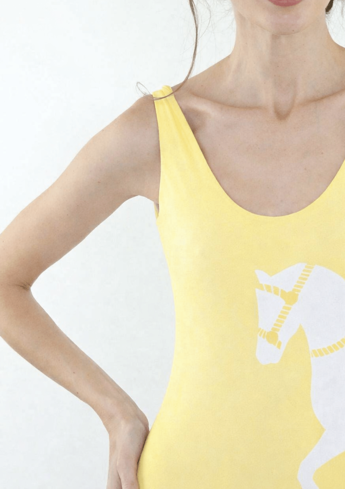 New — The Marina One - Piece | Horse Edition - RönnerSwimwearXS