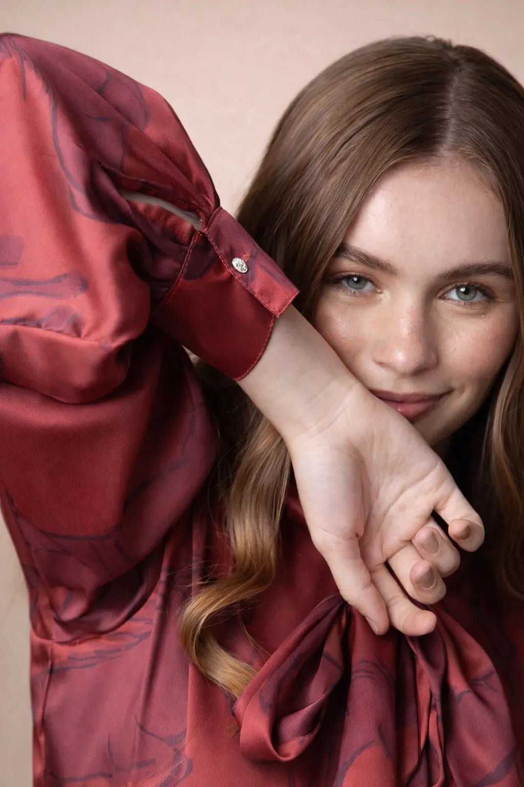 Noelle Blouse | Volt Print - RönnerShirtXS