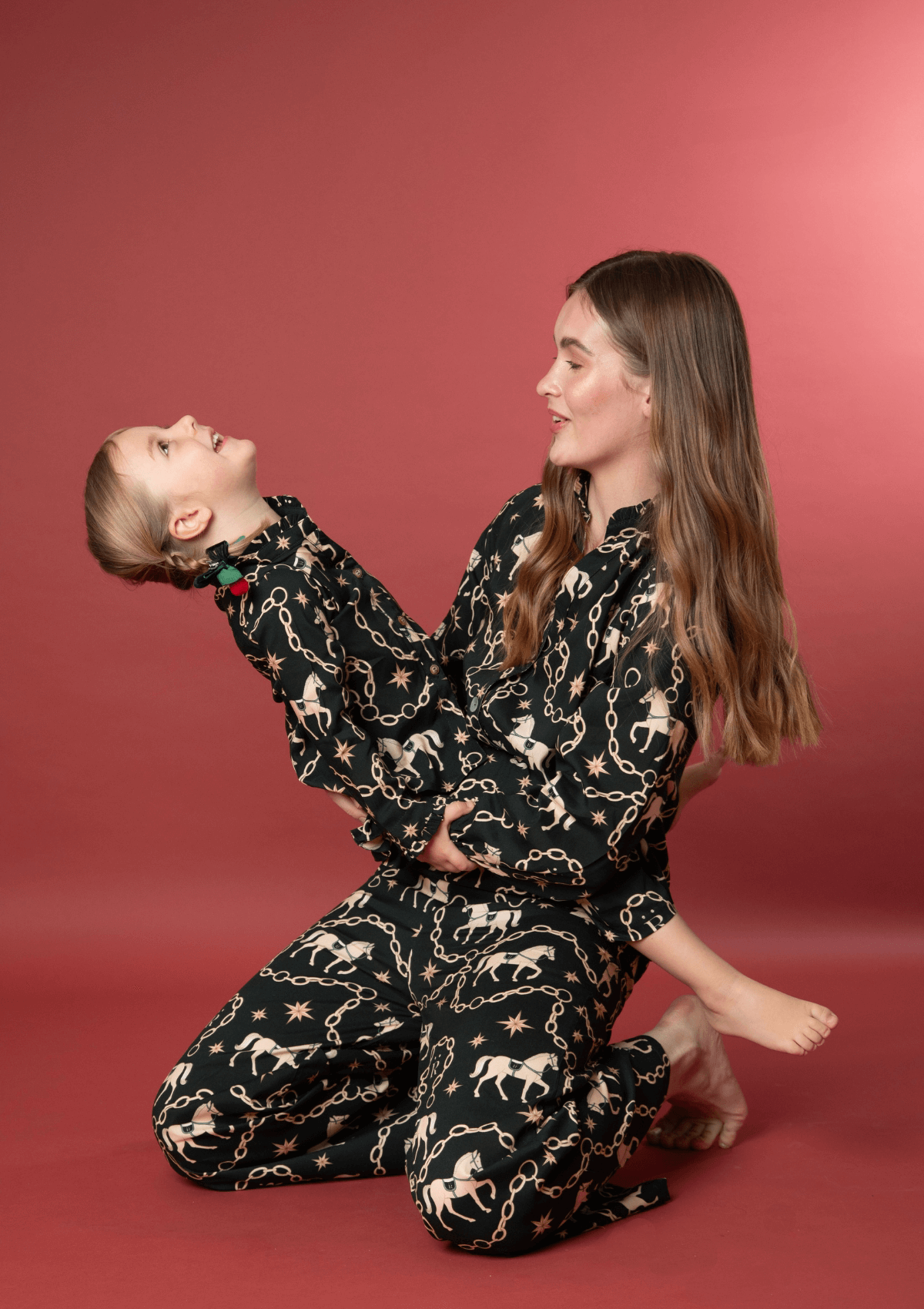 Celeste Children's PJ's Set | Long Sleeve | Magical Horse Print