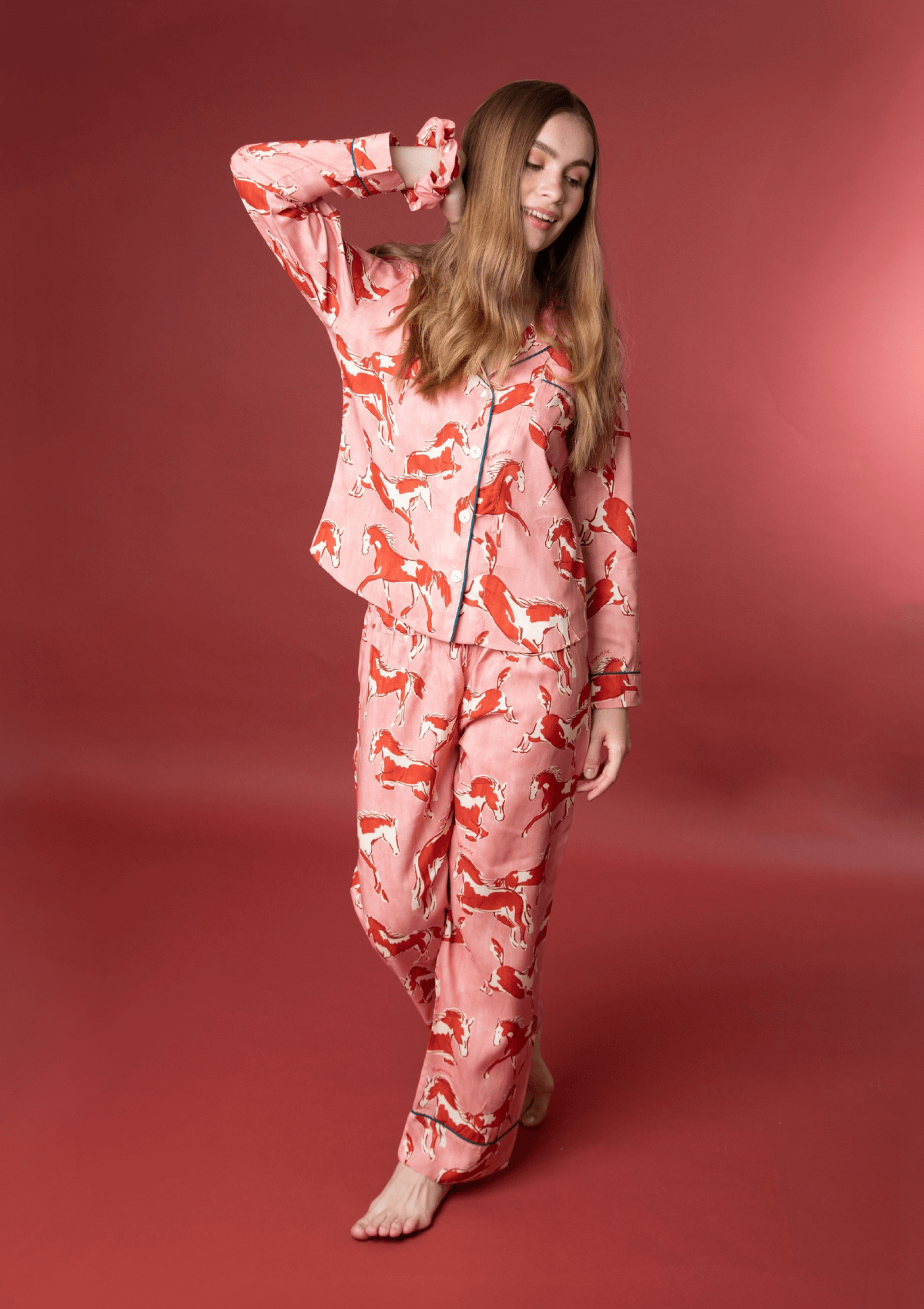 Rosabella PJ's Set | Long Sleeve | Volt Print