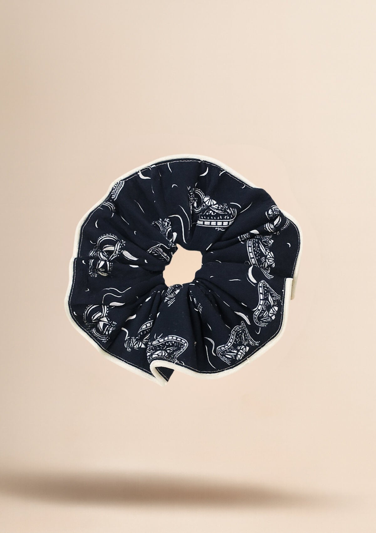 Oversized Hair Scrunchie | Blossomare - RönnerClothingNavy