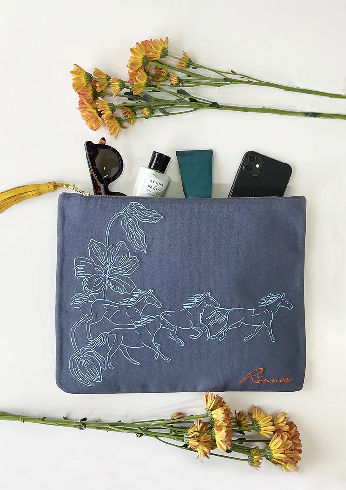 Free Spirit Pouch | Blue