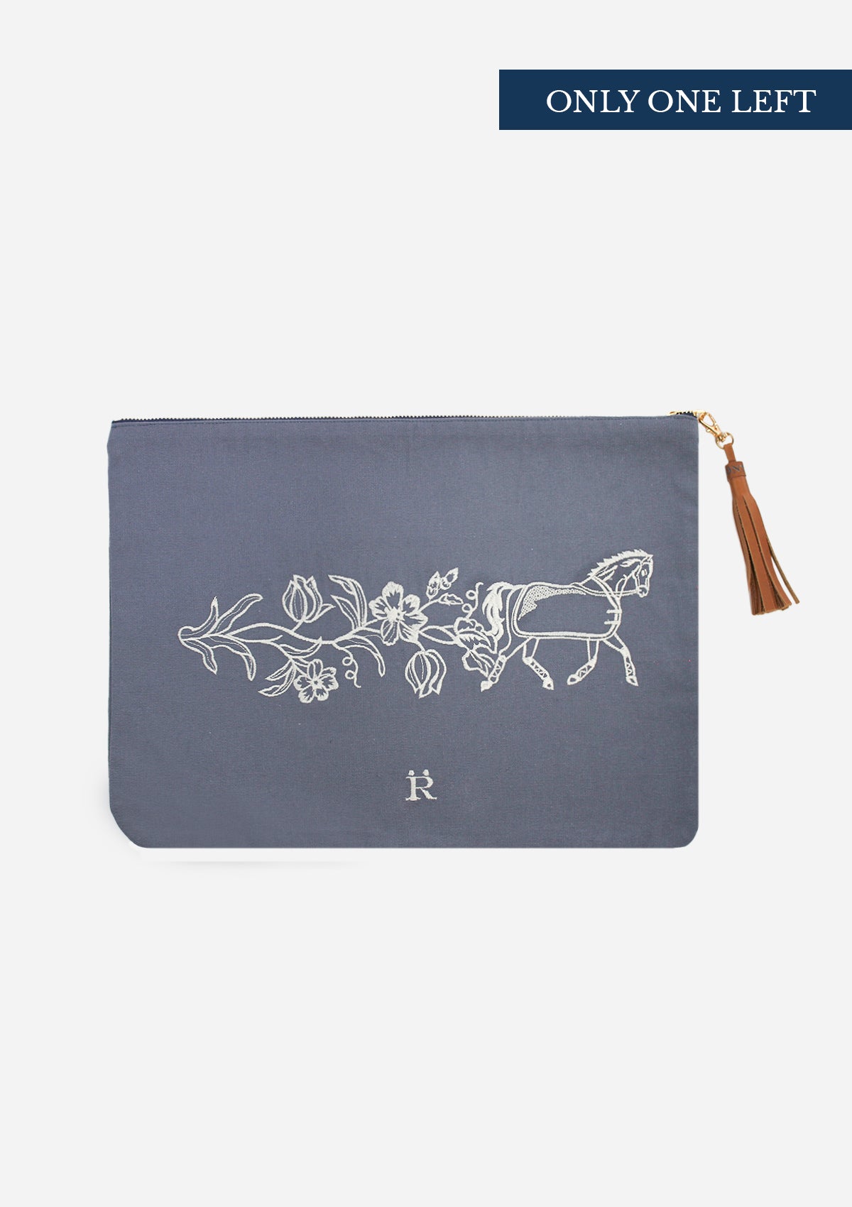 Dancing Horses Pouch | Blue