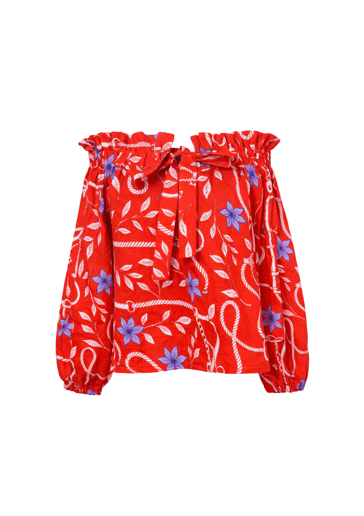 Regatta Linen Shirt | Ropes Print - RönnerS