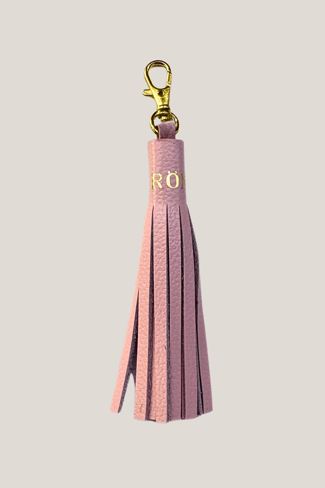 Rönner Leather Tassel - RönnerPouchRose Blush