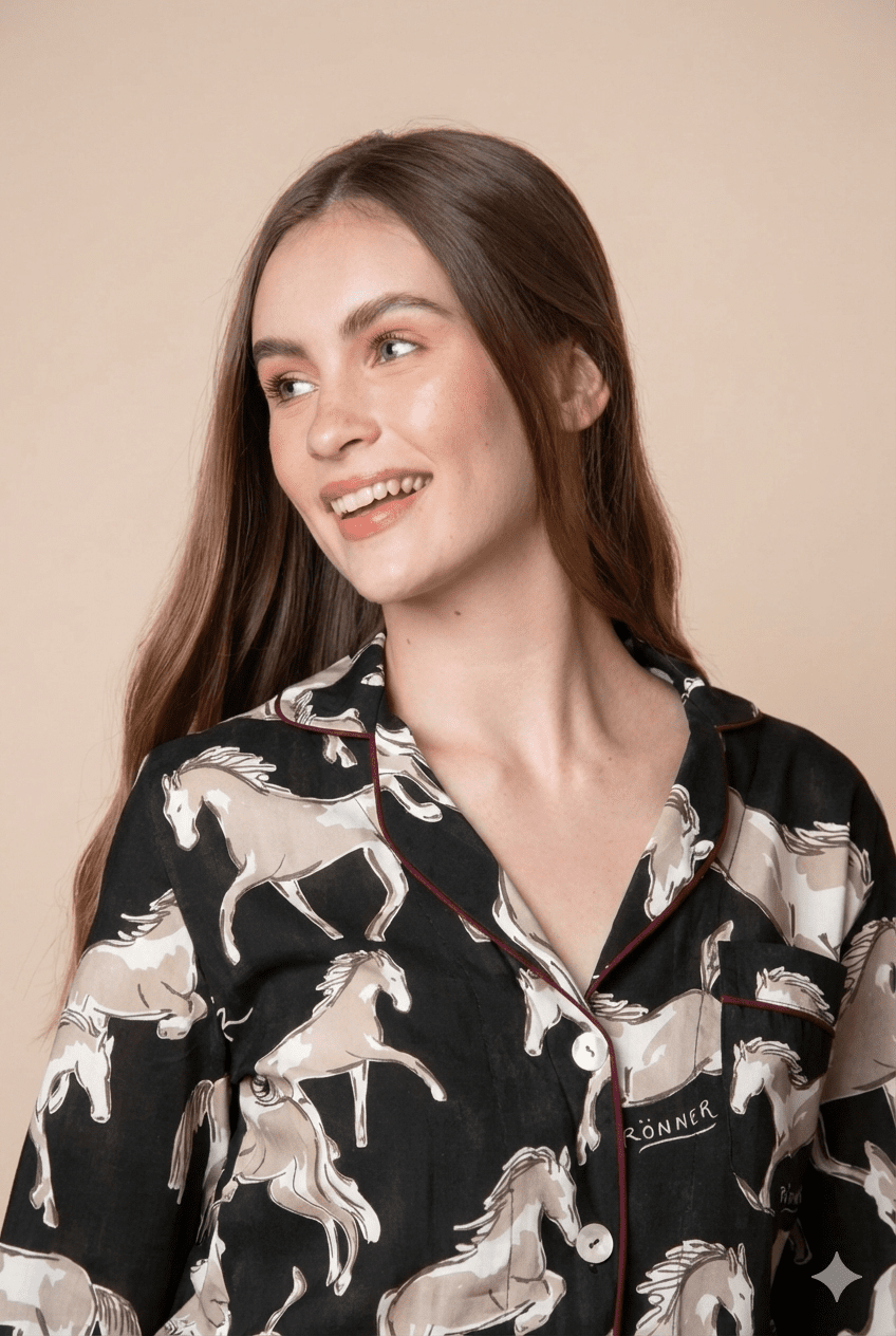 Rosabella PJ's Set | Long Sleeve | Volt Print - RönnerPijama SetXS