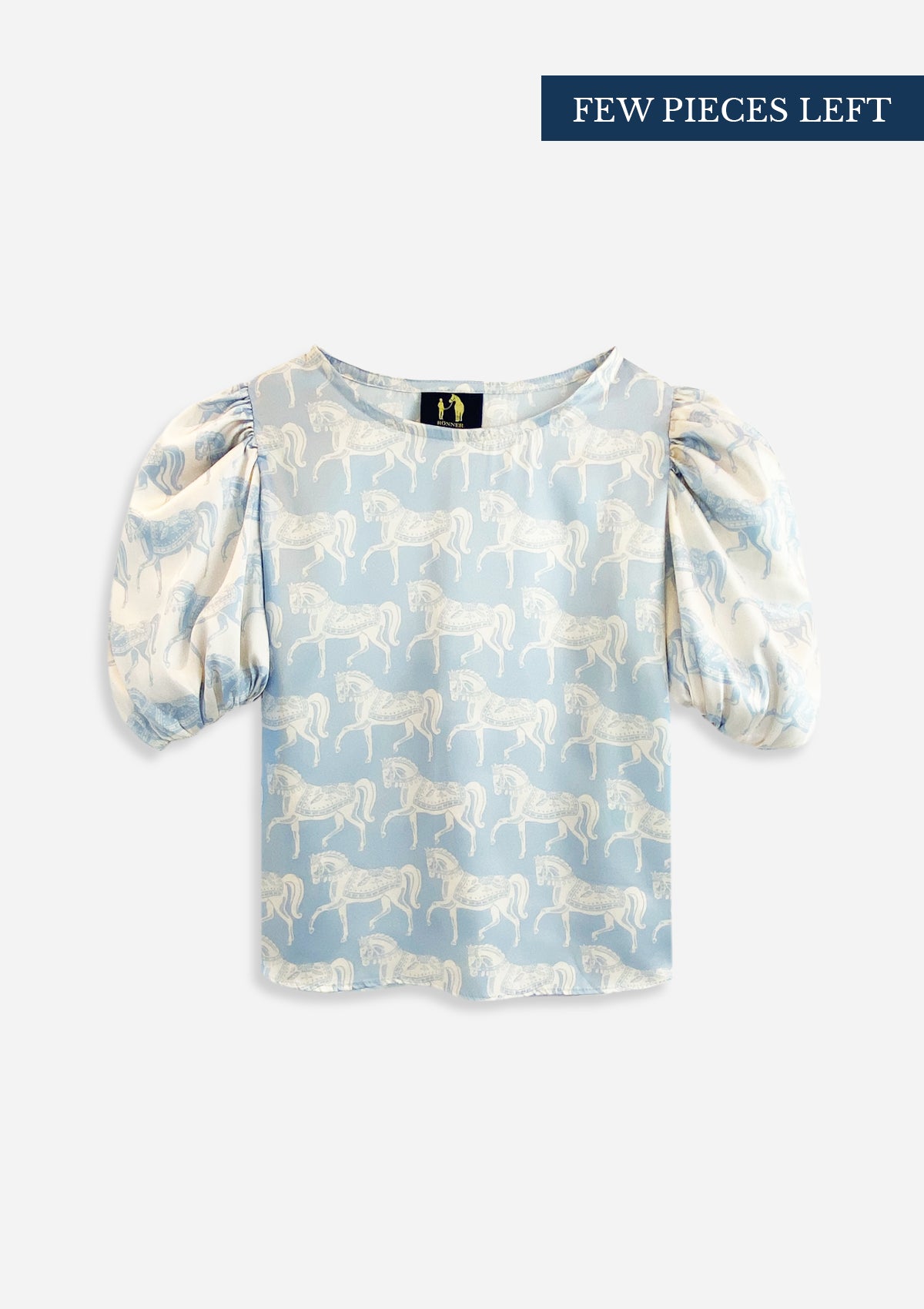 Rosamare Blouse | Blossomare Print | Light Blue