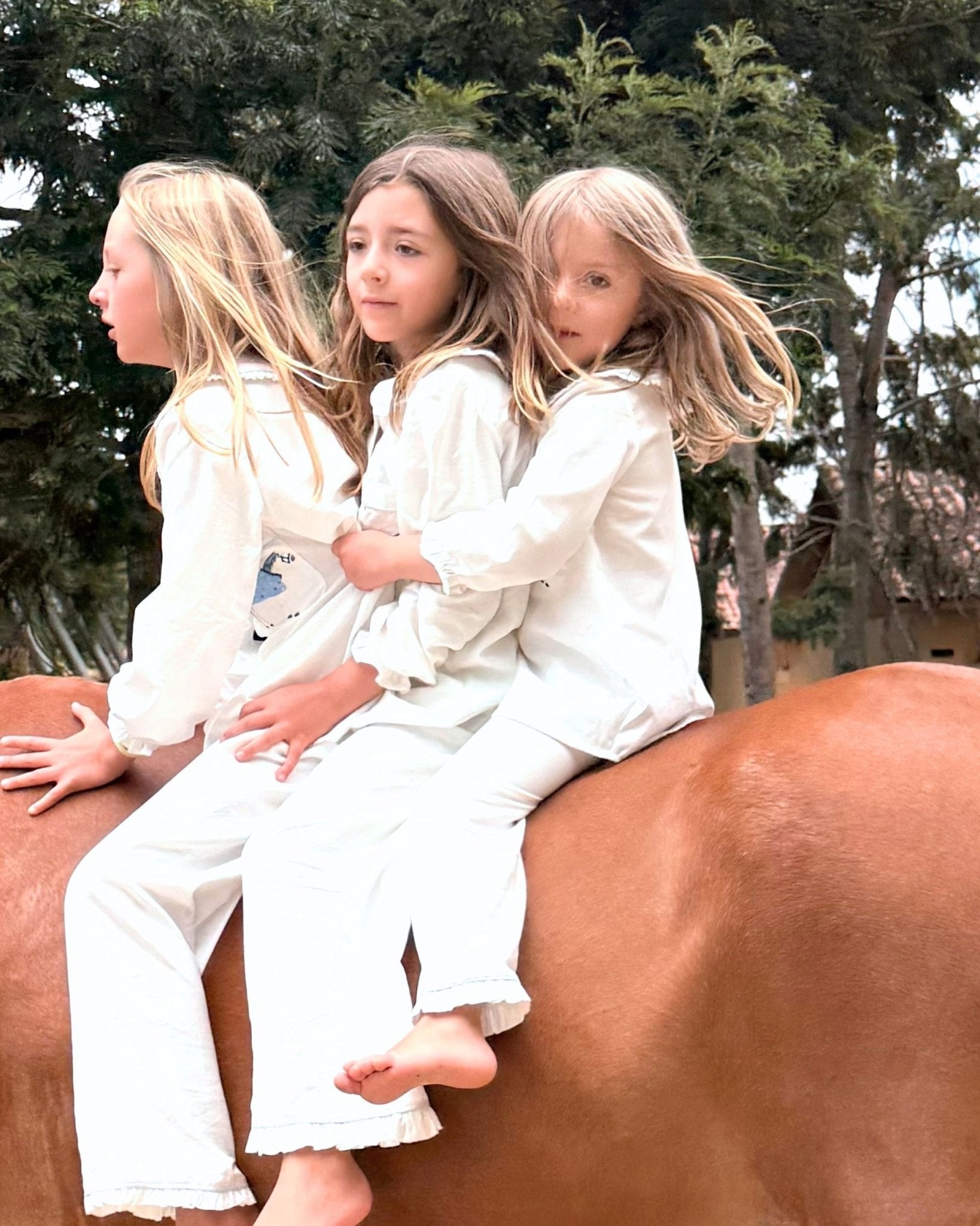 Stars & Horses Children's PJ's Set - RönnerLong Sleeve Set2 yrs