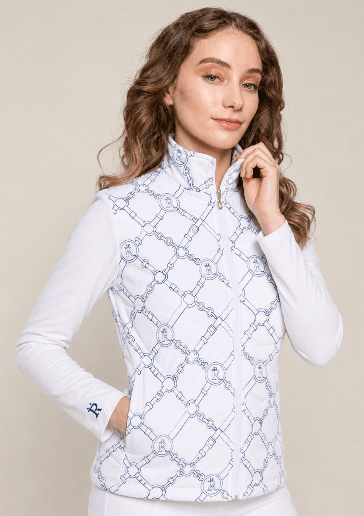 The Beltina Jacket | White - RönnerXS