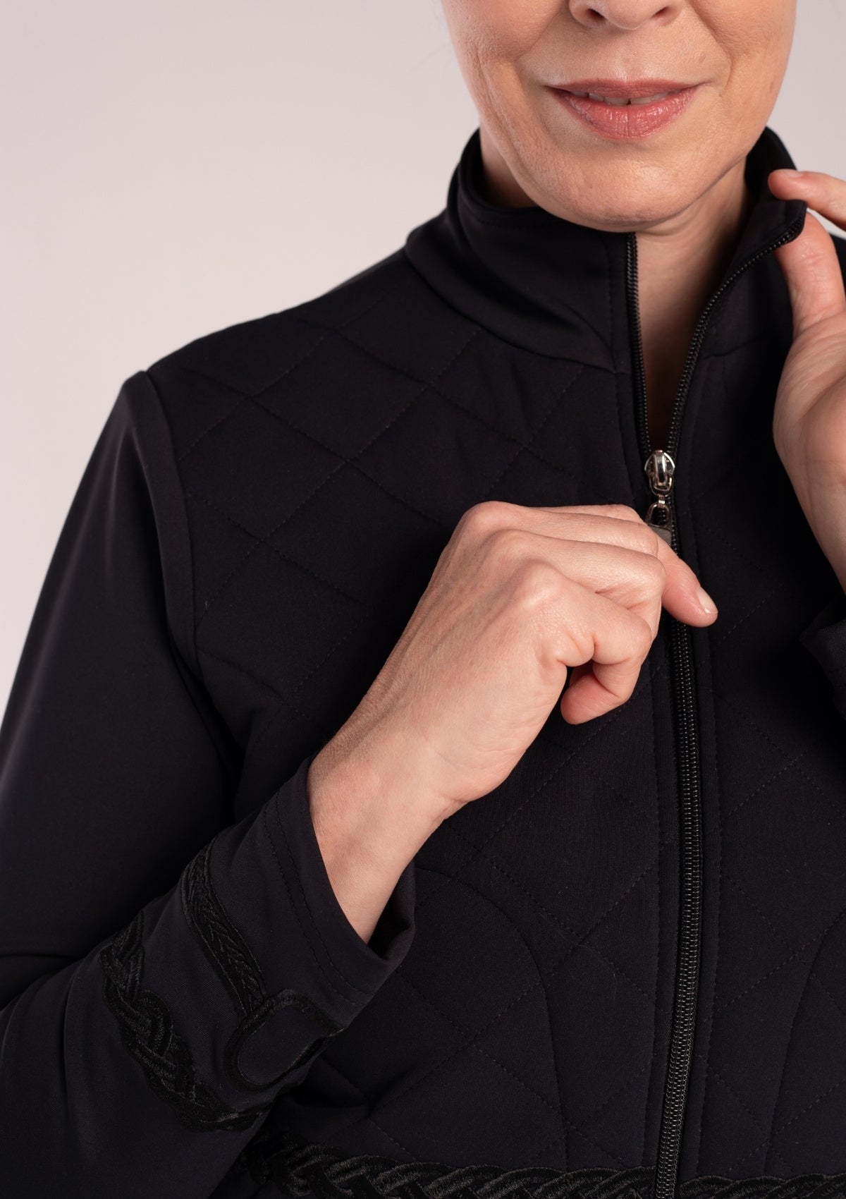 The Ember Cropped Jacket - Black - RönnerXS