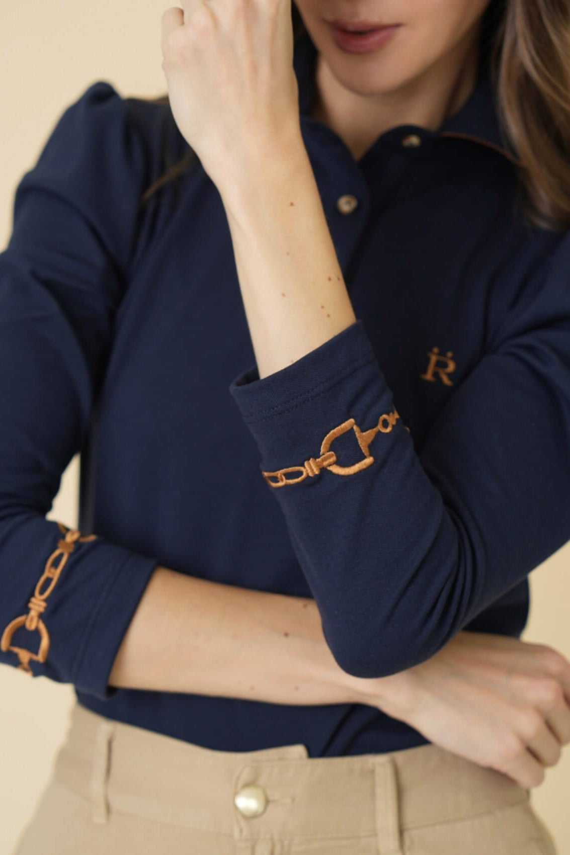 The Equestrian Polo - Shirt | Long Sleeve - RönnerPolo ShirtXS