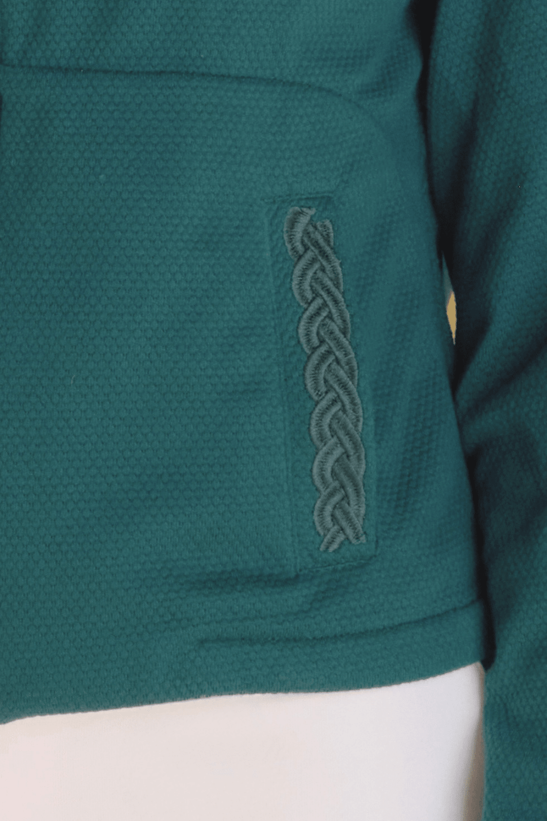 Tressé Zip-Up Jacket - RönnerEmerald