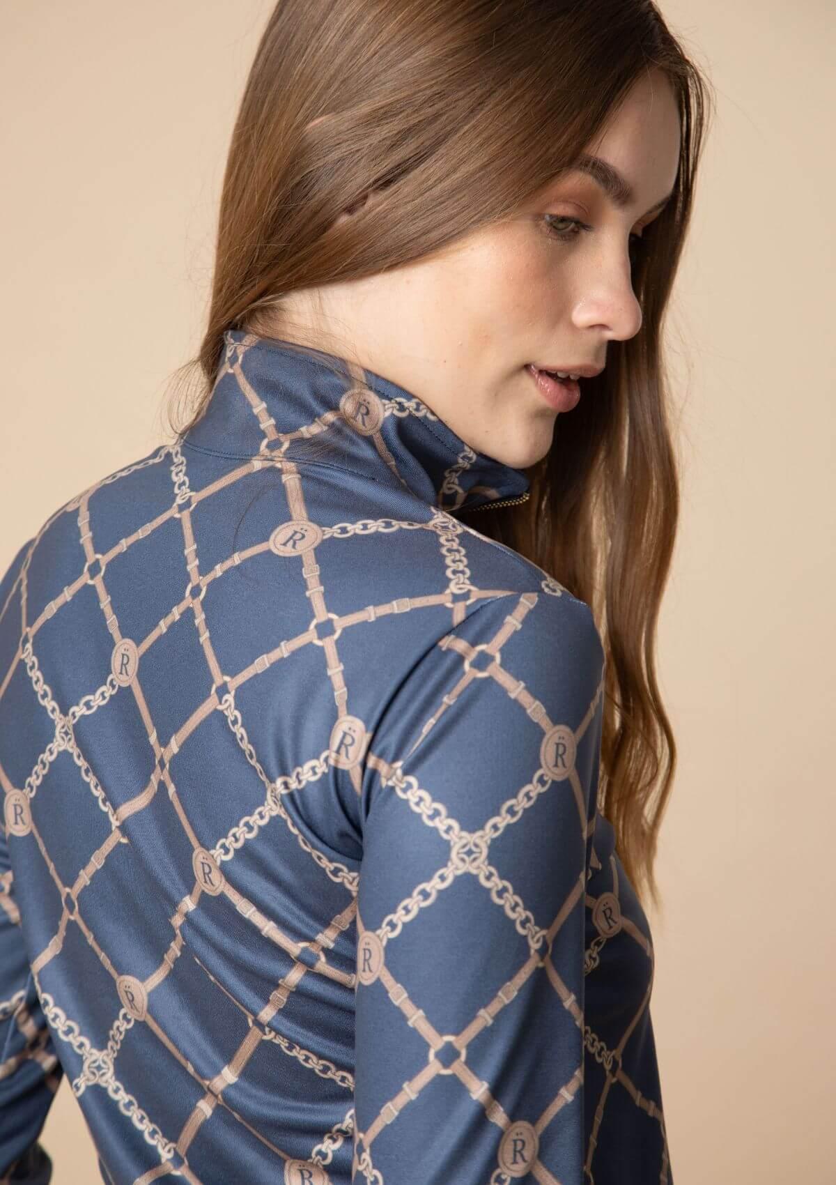 Vail Q - Zip | Long Sleeve | Beltina Print - RönnerXS