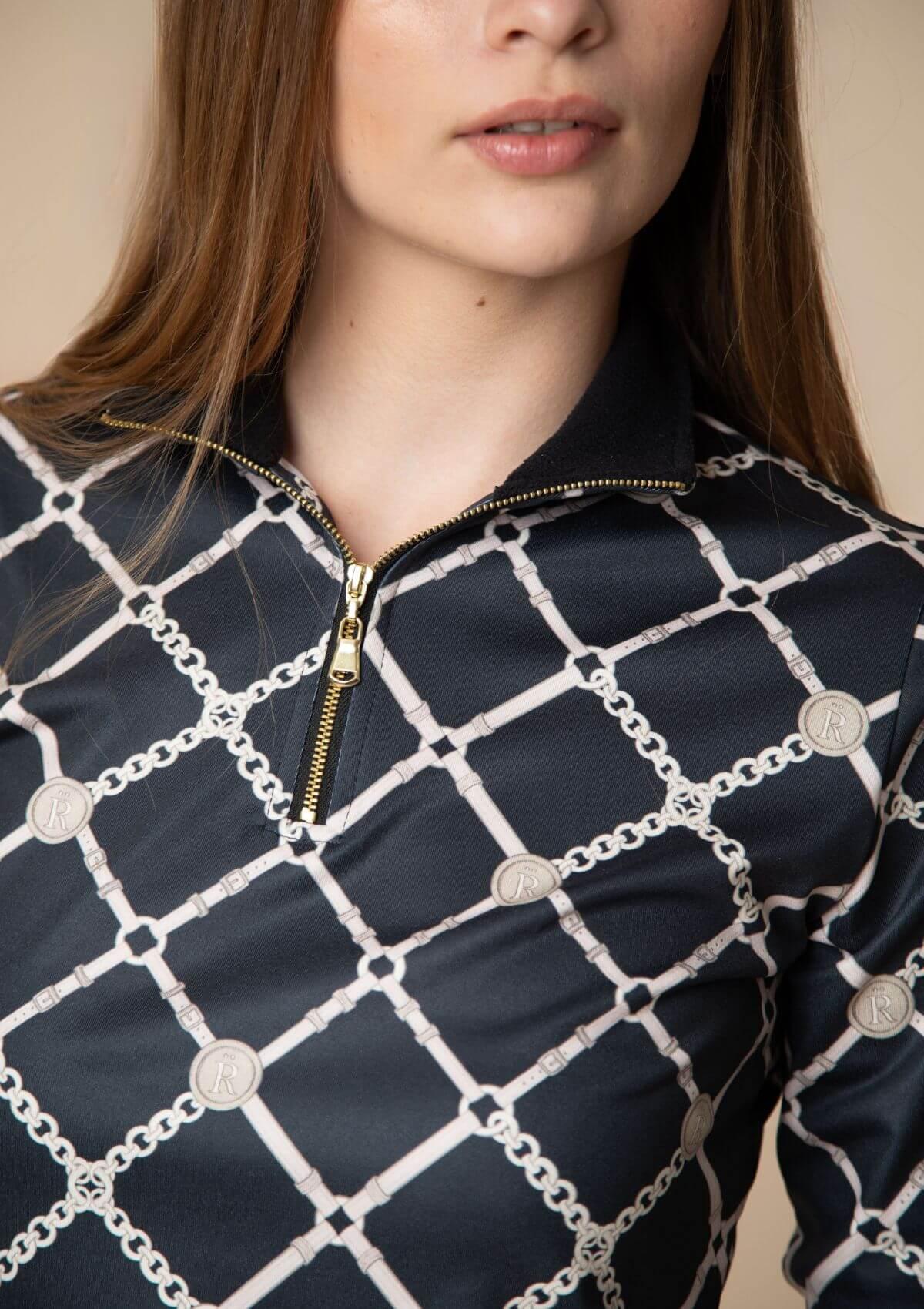 Vail Q - Zip | Long Sleeve | Beltina Print - RönnerXS