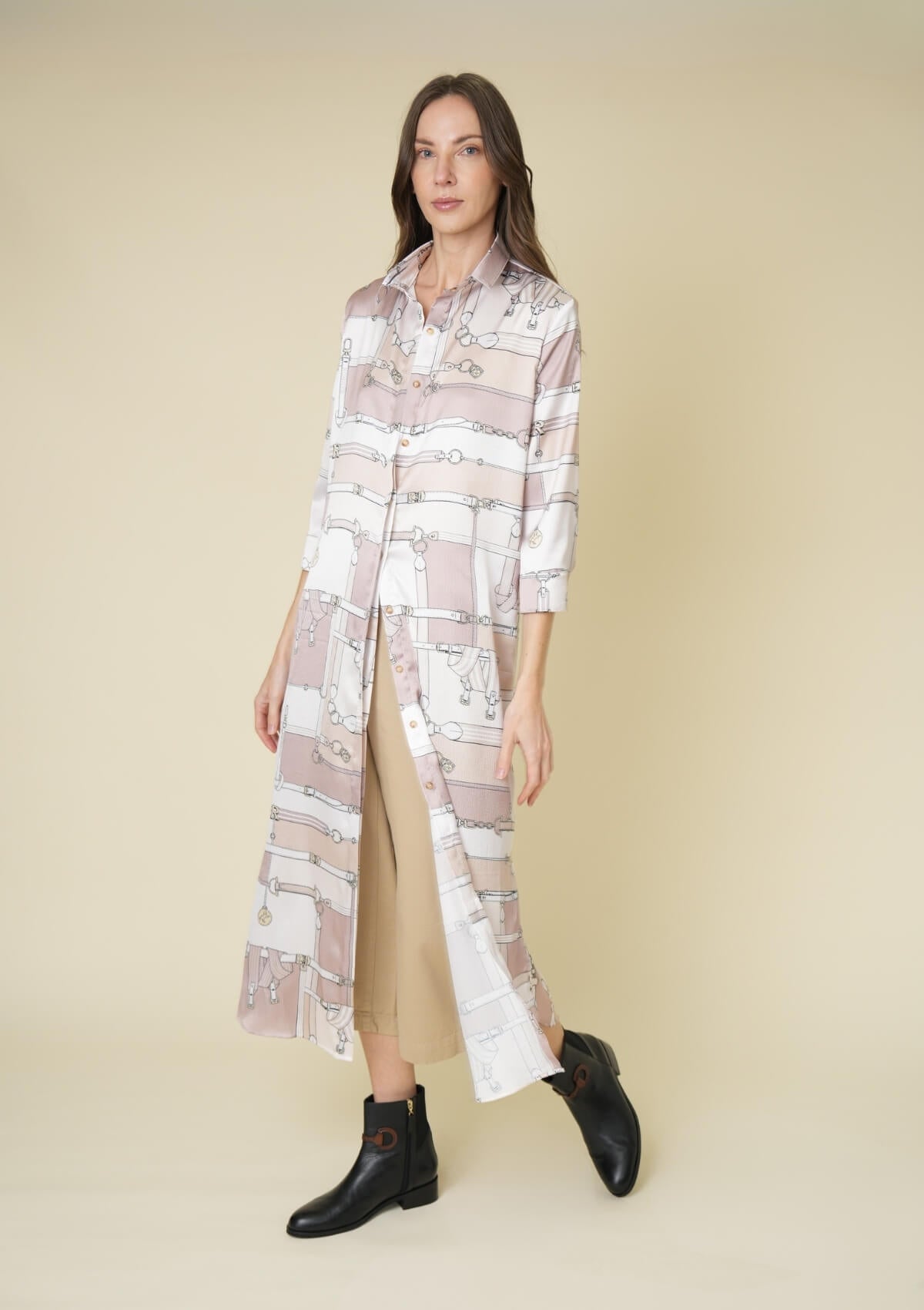 Victoria Tunic-Dress | Jubilea Print | Rose Blush